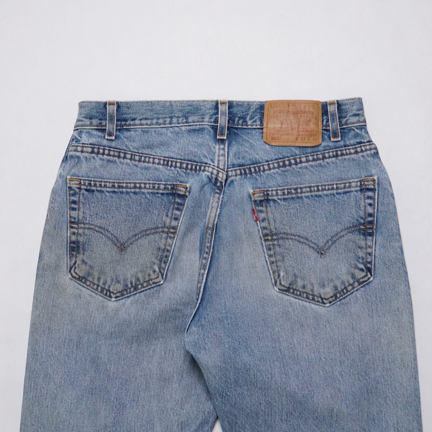 1990s Levi 505 "Distressed" Size: 32W/33L