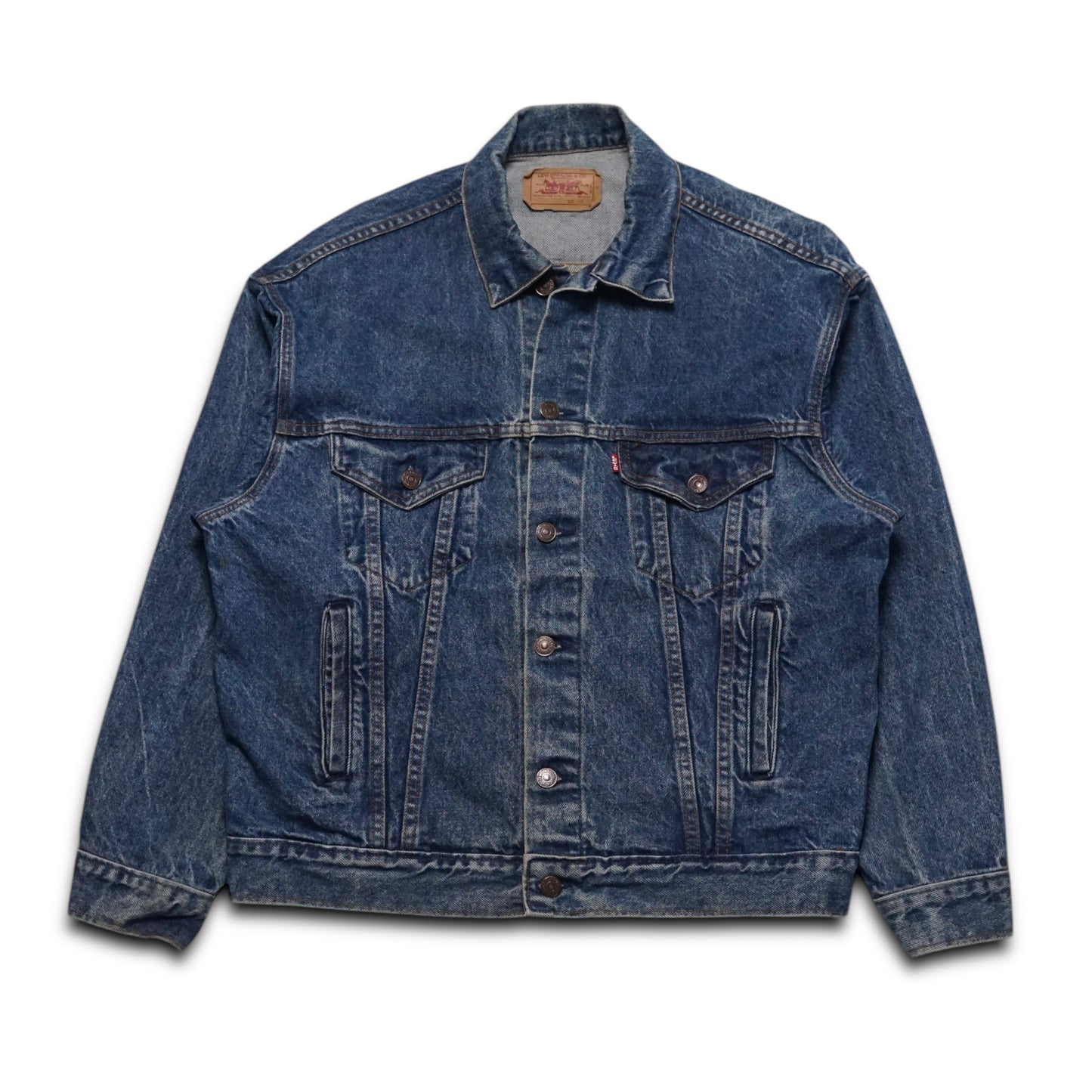 1980s Levi Type 3 Trucker Jacket "Stone" Size: M/L