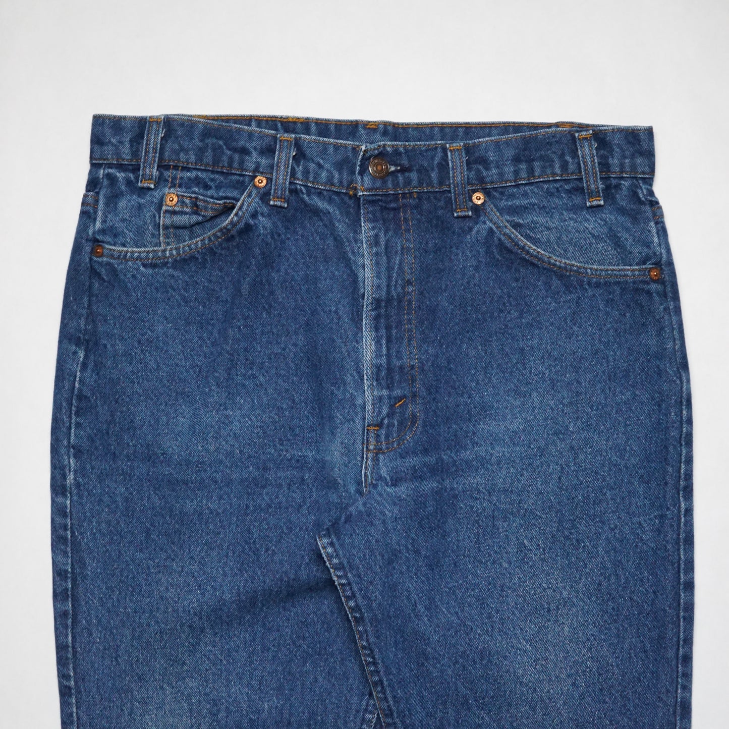 1990s Levi 517 Orange Tab "Indigo" Size: 35W/31L