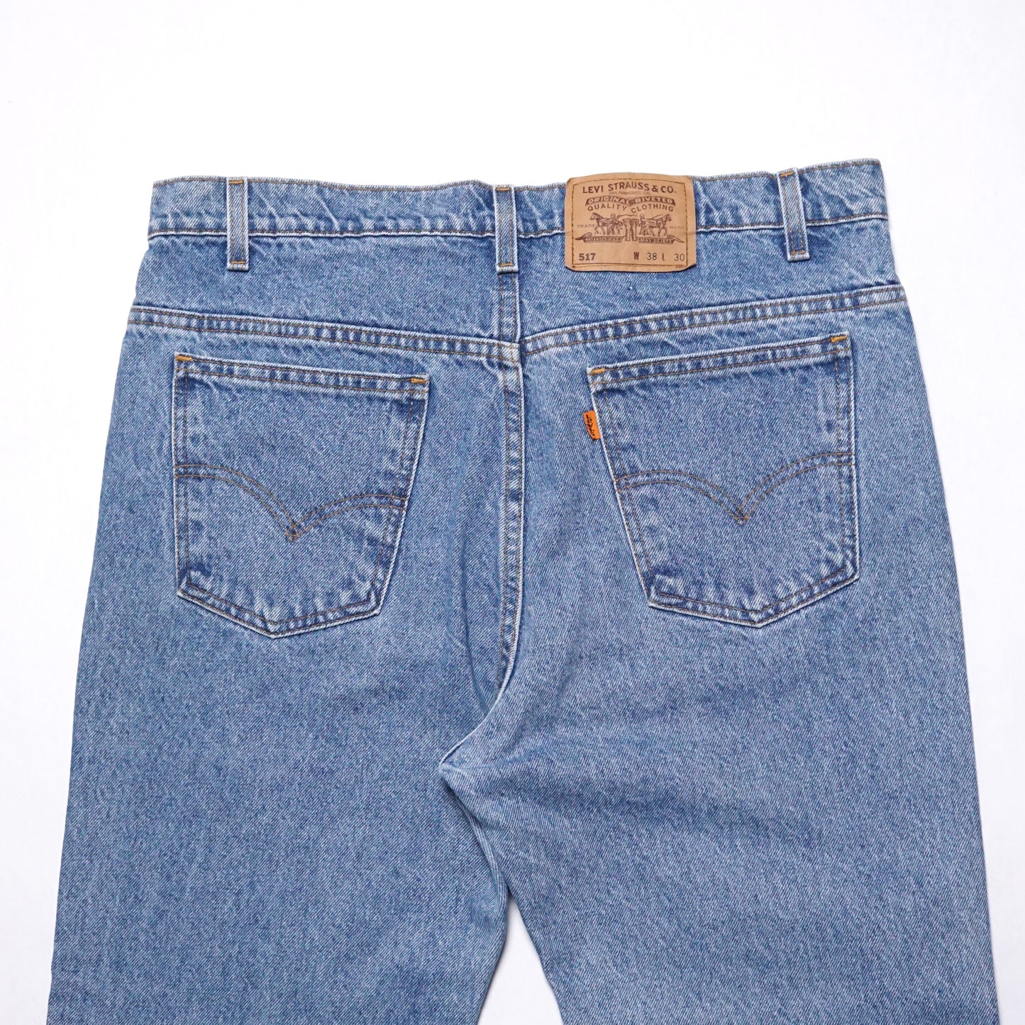 1990s Levi 517 Orange Tab "Stone" Size: 36W/29L