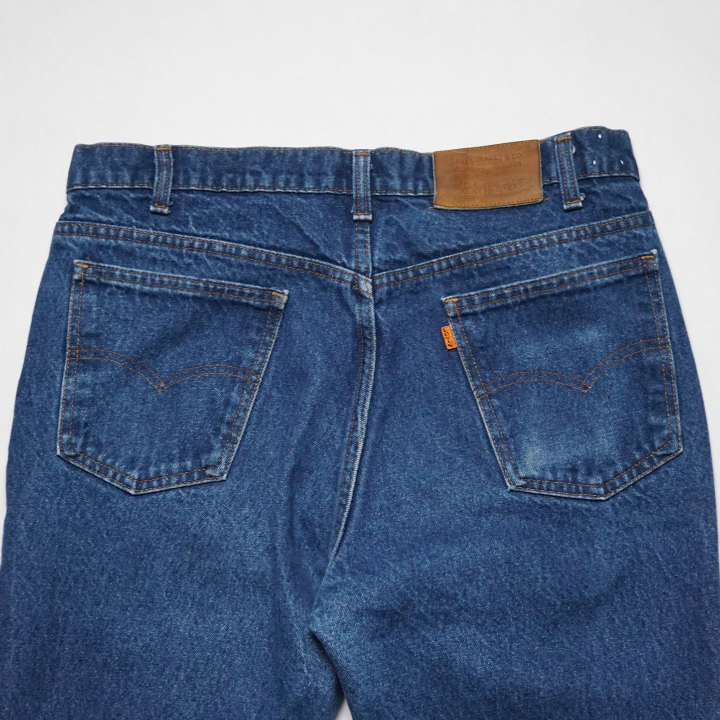 1990s Levi 517 Orange Tab "Indigo" Size: 35W/31L