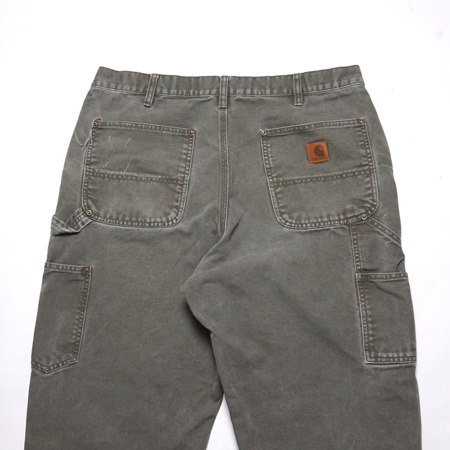 2000s Carhartt Double Knee "Moss" Size: 36W/29L