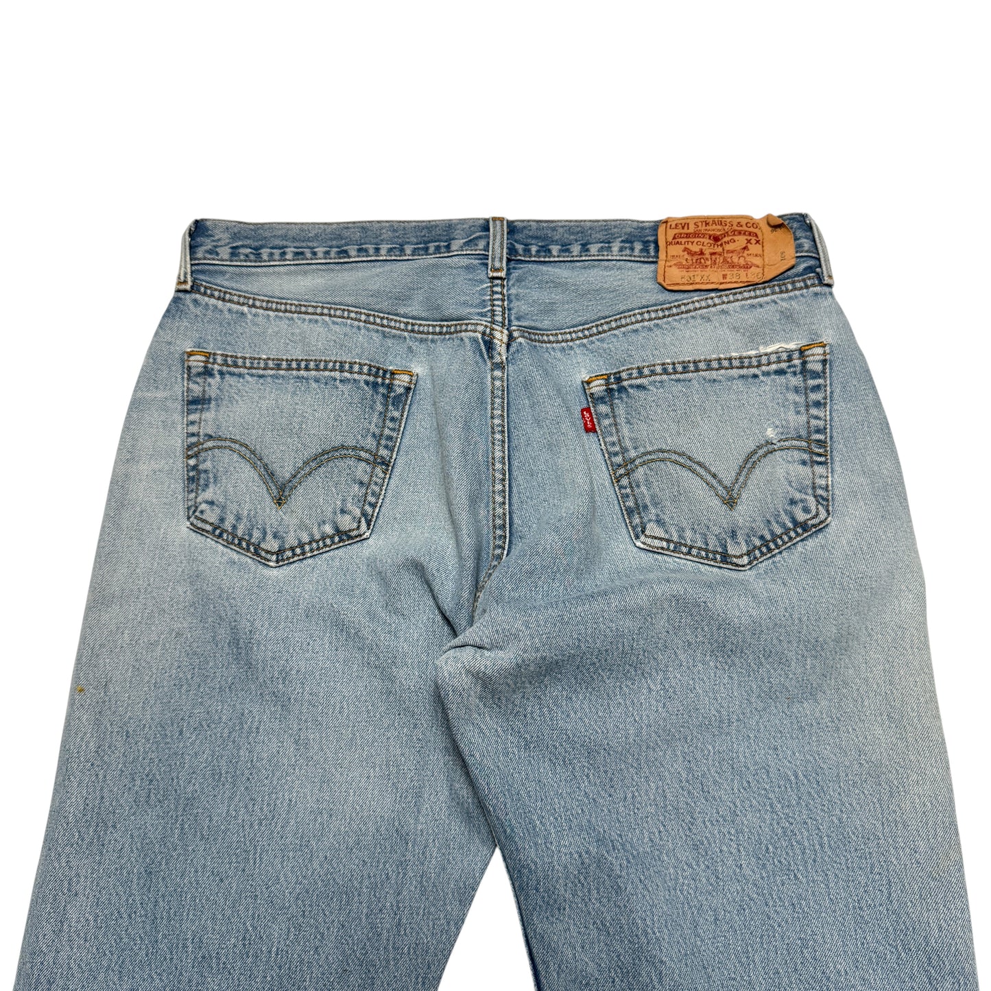 2000s Levi 501 "Distressed" Size: 35W/33L