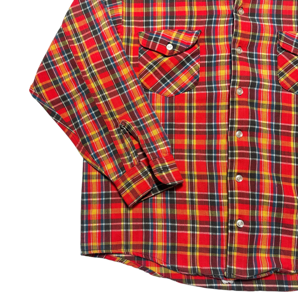 1960s OshKosh Cotton Flannel Size: L/XL