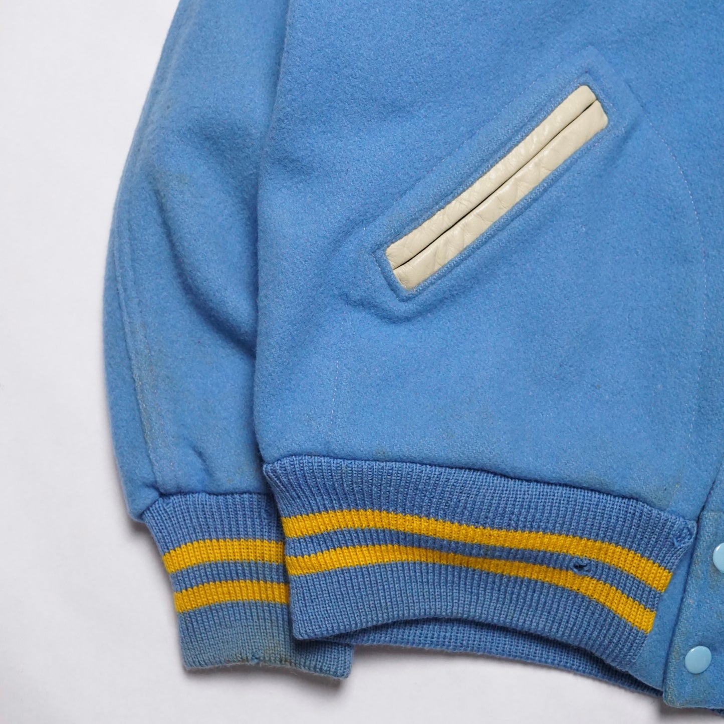 1960s Varsity Letterman Jacket "Blue" Size: L/XL