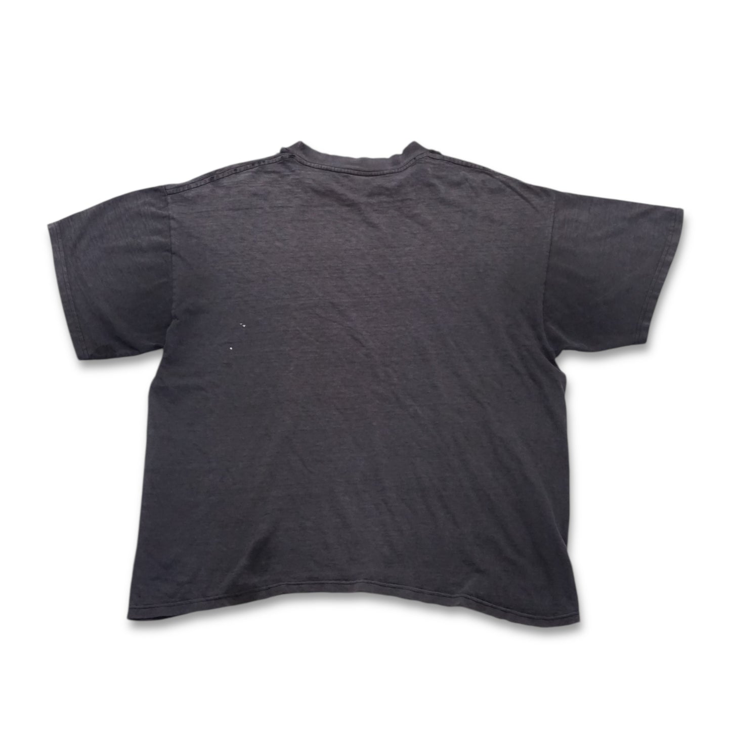 1990s Black Blank "Thrashed" Size: L/XL