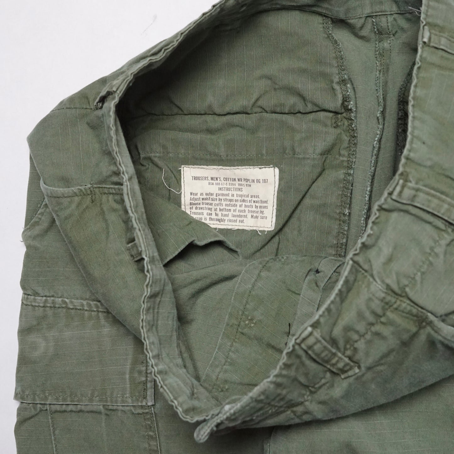 1960s Military Jungle Cargo Pant Size: S
