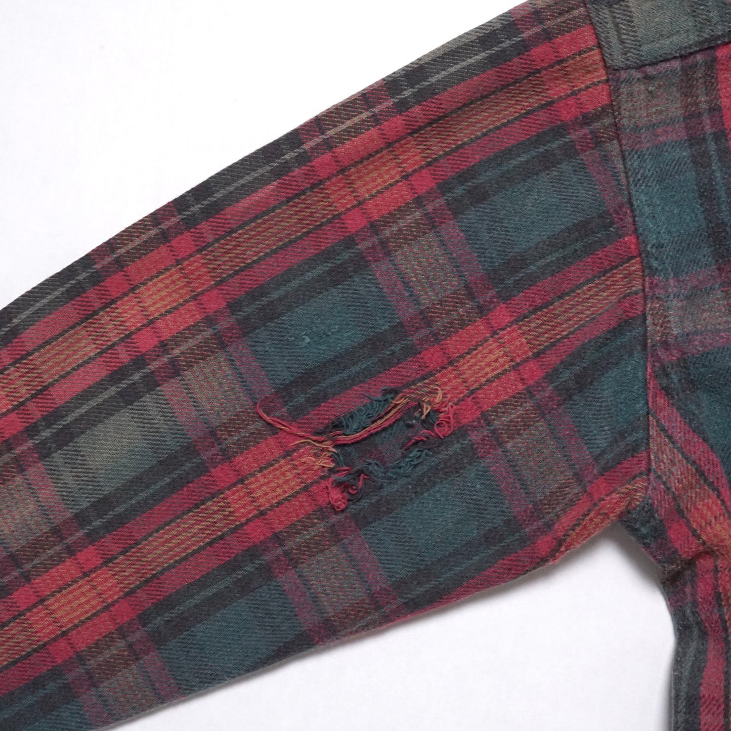 1990s Five Brothers Cotton Flannel Size: L