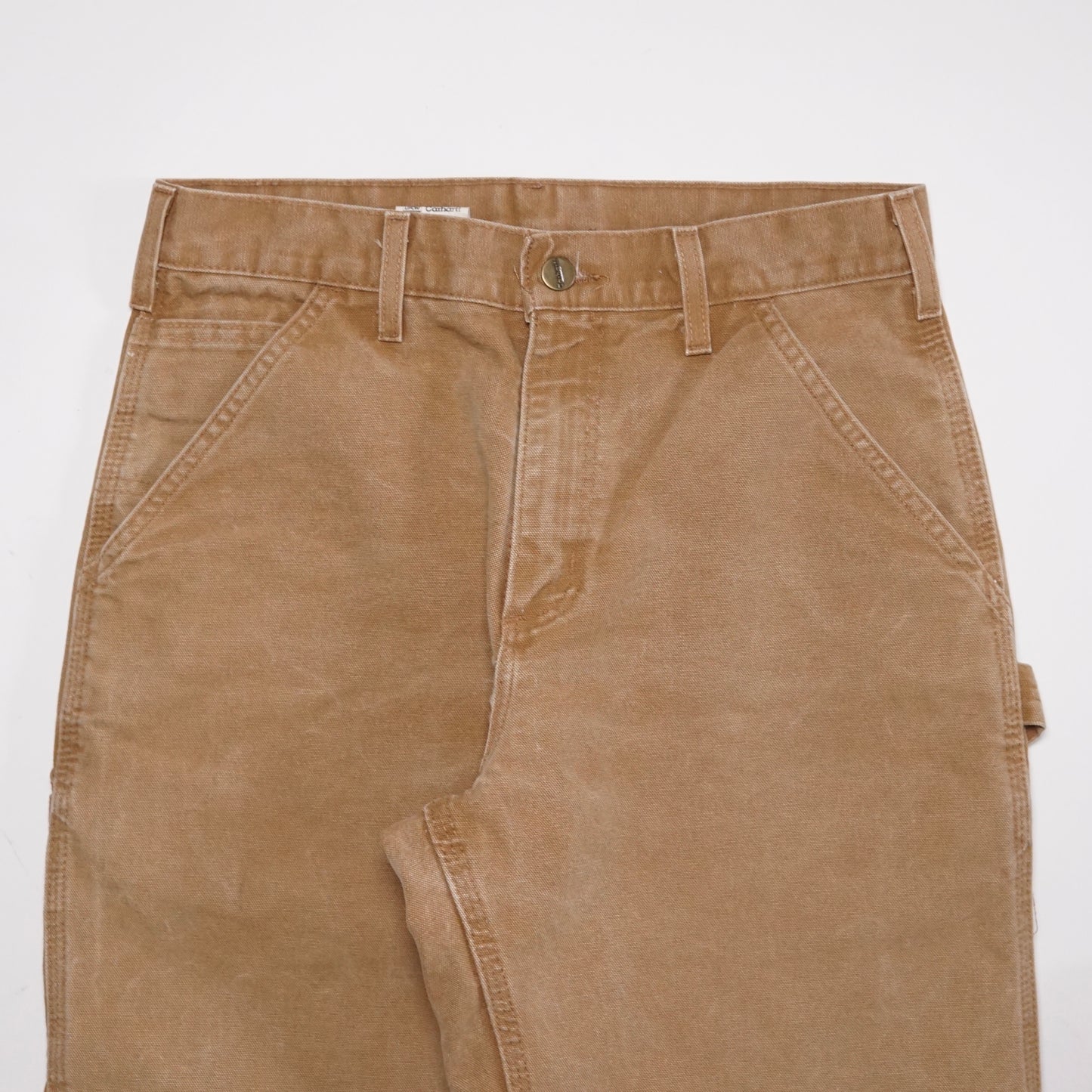 1990s Carhartt Carpenter Pant "Khaki" Size: 28W/30L