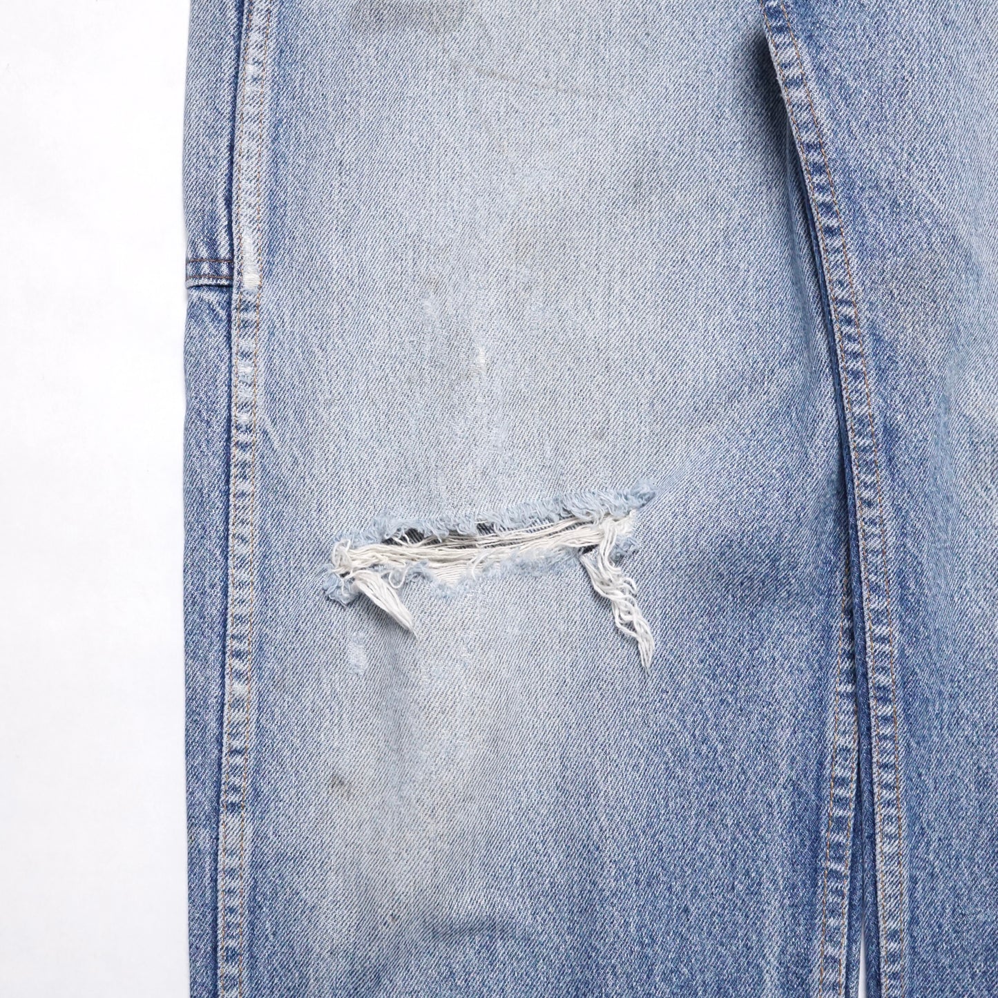 1970s Key Carpenter Denim "Distressed" Size: 35W/30L