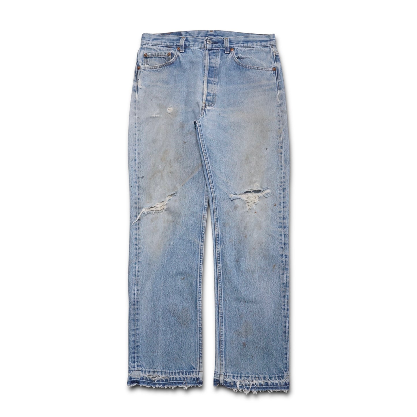 1980s Levi 501 "Distressed" Size: 32W/31L