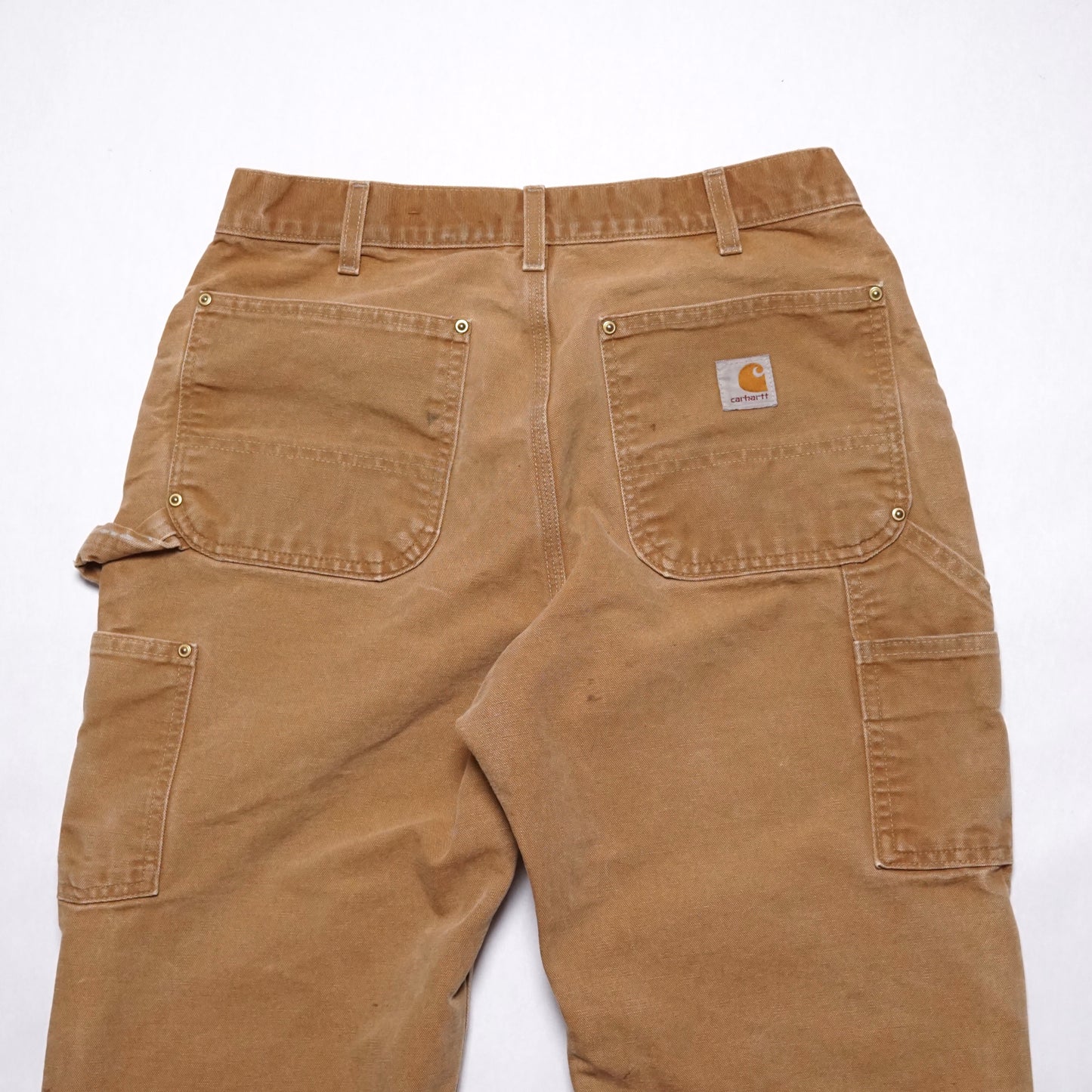 1990s Carhartt Double Knee "Khaki" Size: 31W/32L