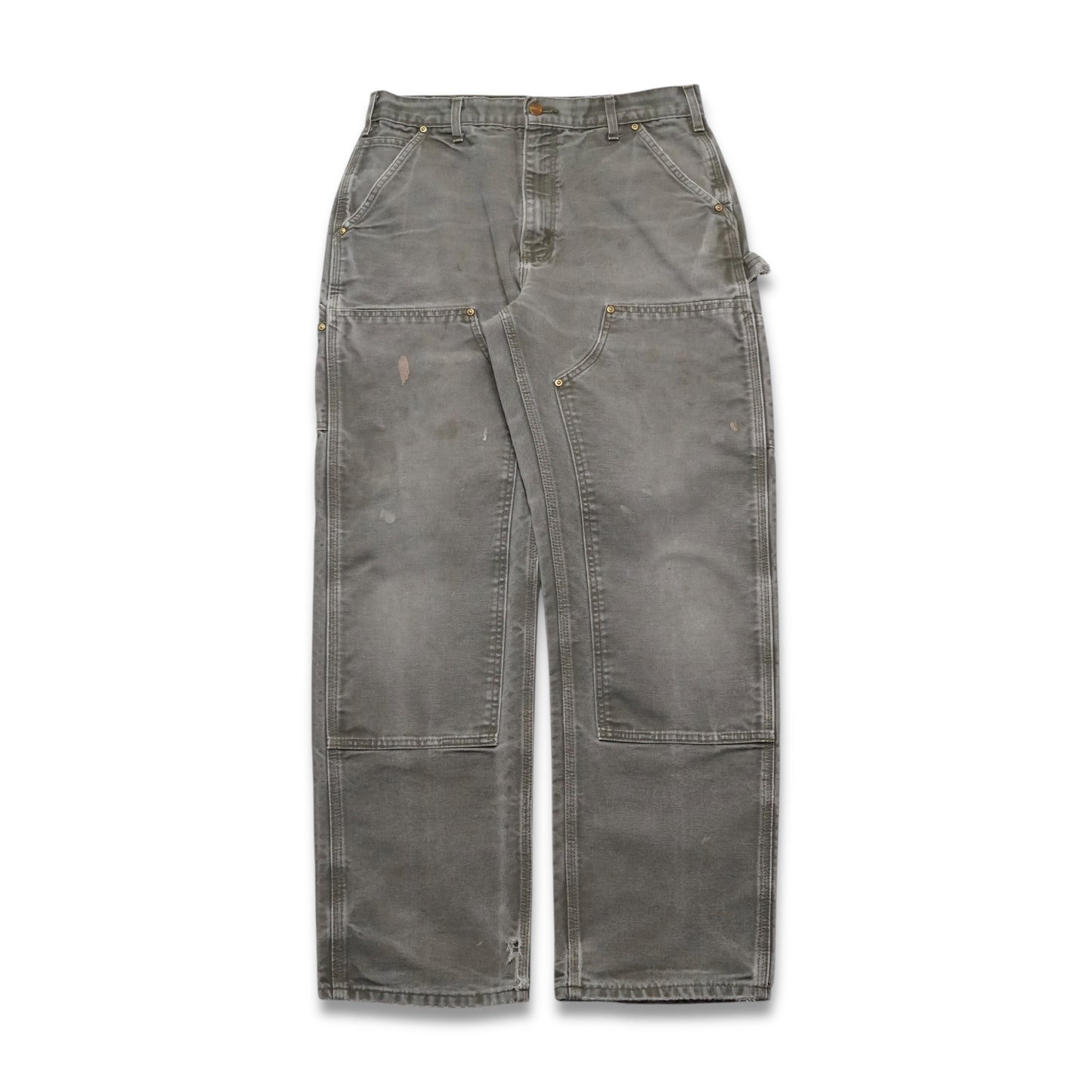 1990s Carhartt Double Knee "Moss" Size: 32W/31L