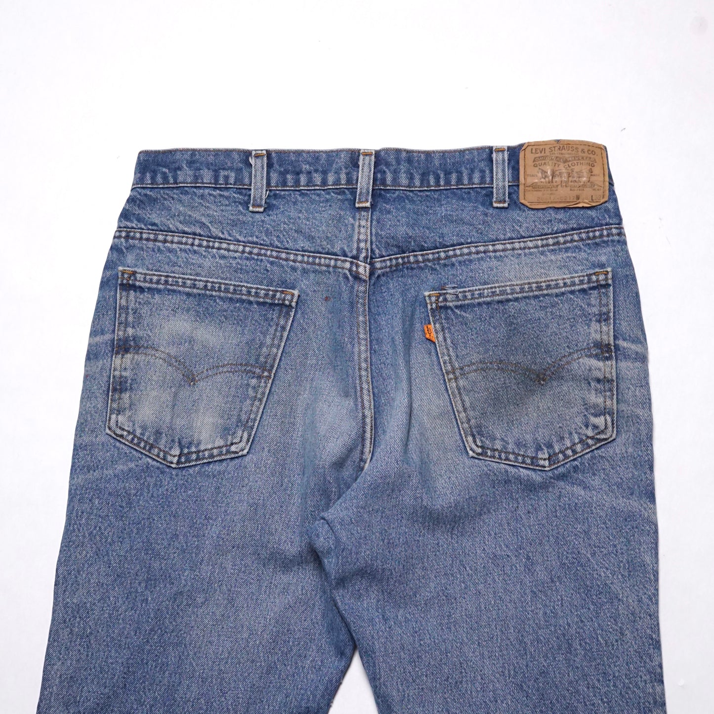 1980s Levi 517 Orange Tab "Sand" Size: 35W/31L