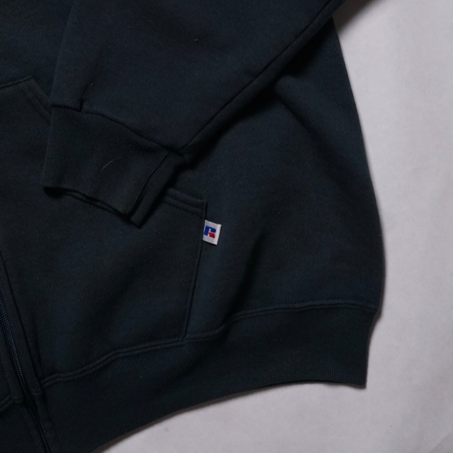 1990s Russell Athletic Zip Up “Sage” Size: XL