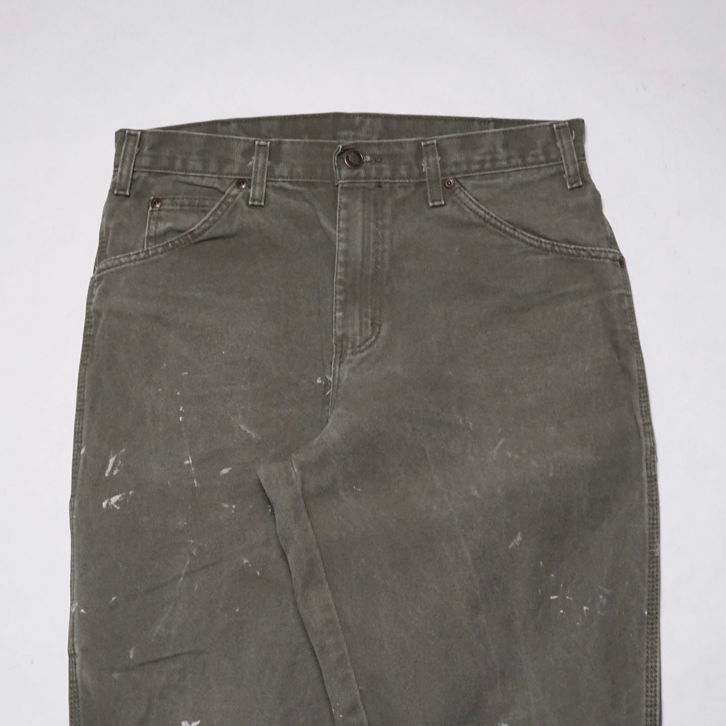2000s Dickies Carpenter Pant "Moss" Size: 33W/32L