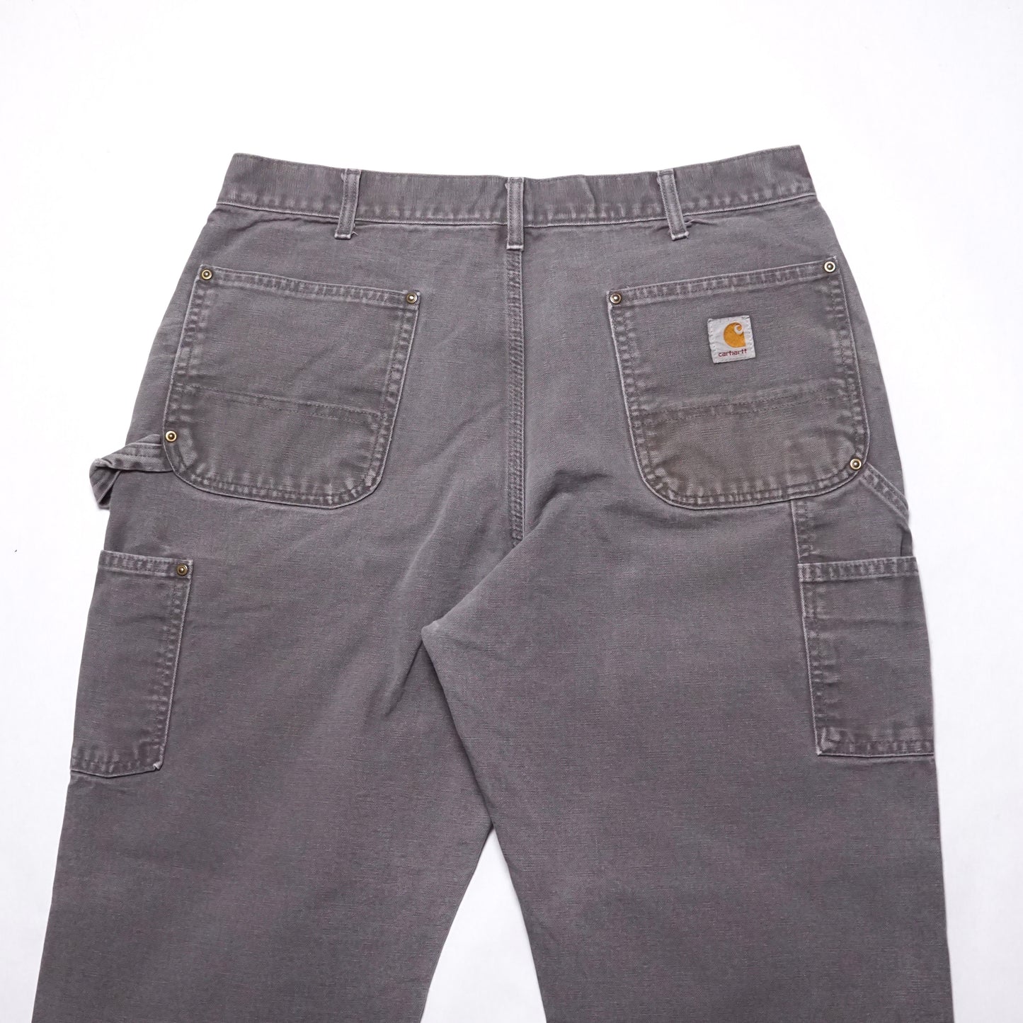 1990s Carhartt Double Knee "Grey" Size: 34W/29L