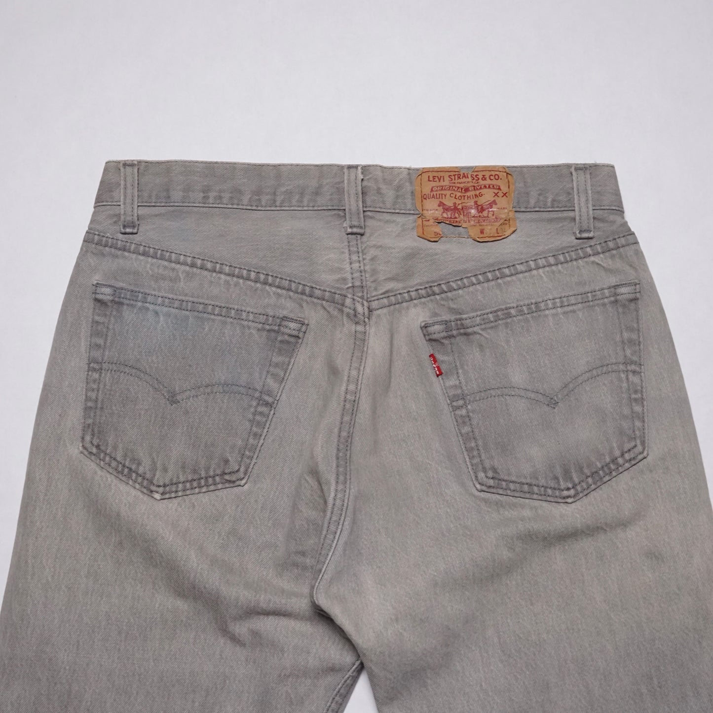 1980s Levi 501 "Grey" Size: 31W/34L