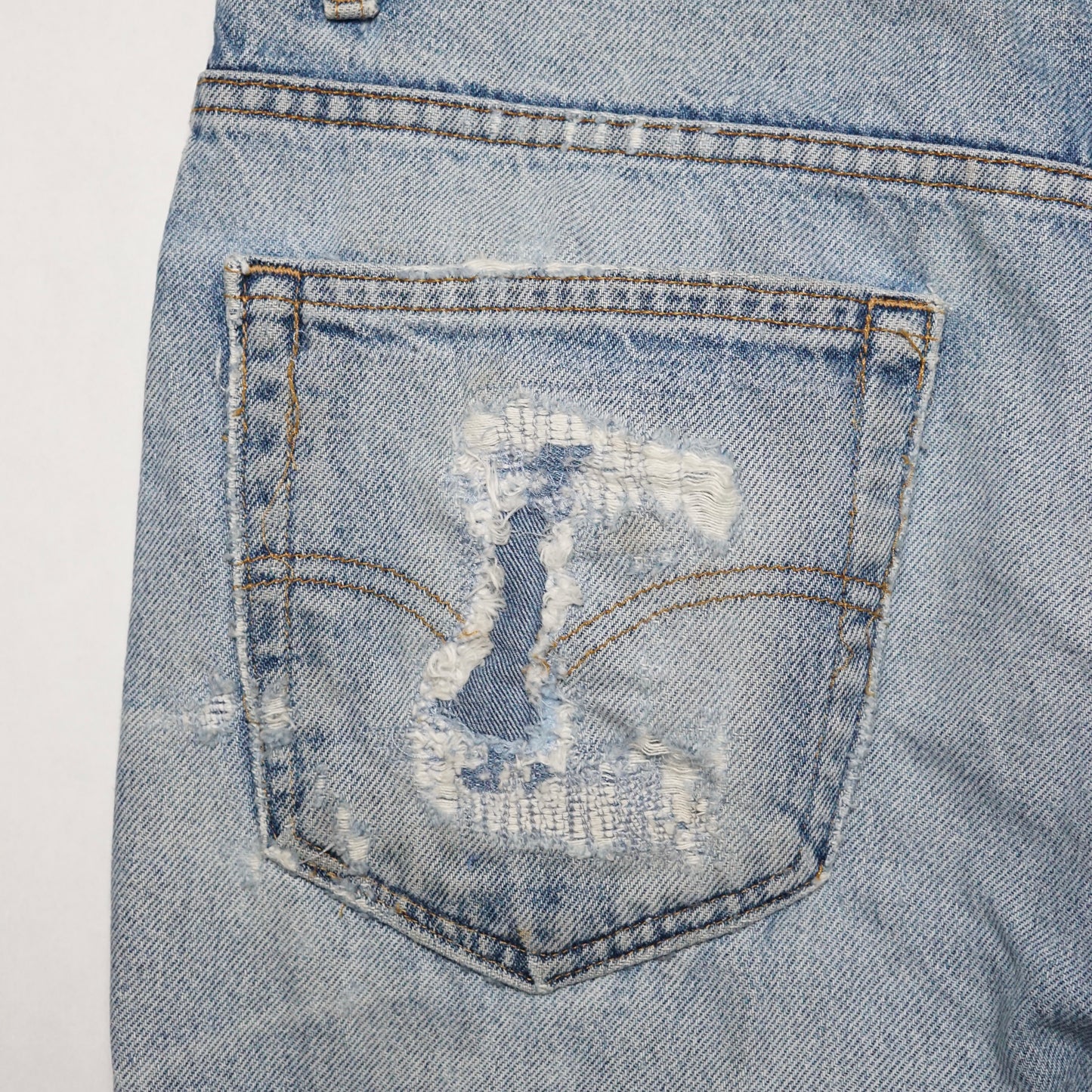 1990s Levi 517 "Repaired" Size: 34W/29L