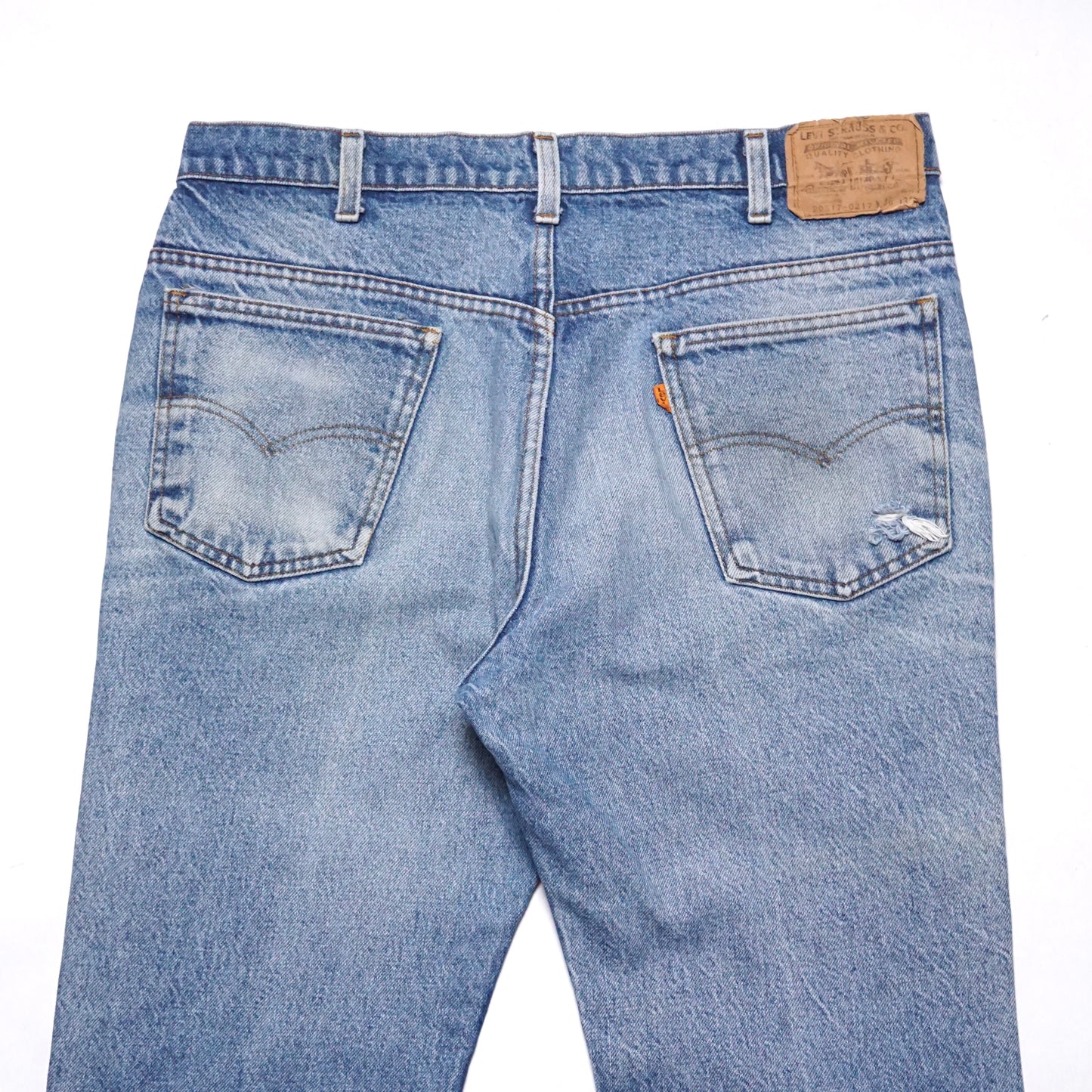 1980s Levi 517 Orange Tab "Sand" Size: 34W/30L
