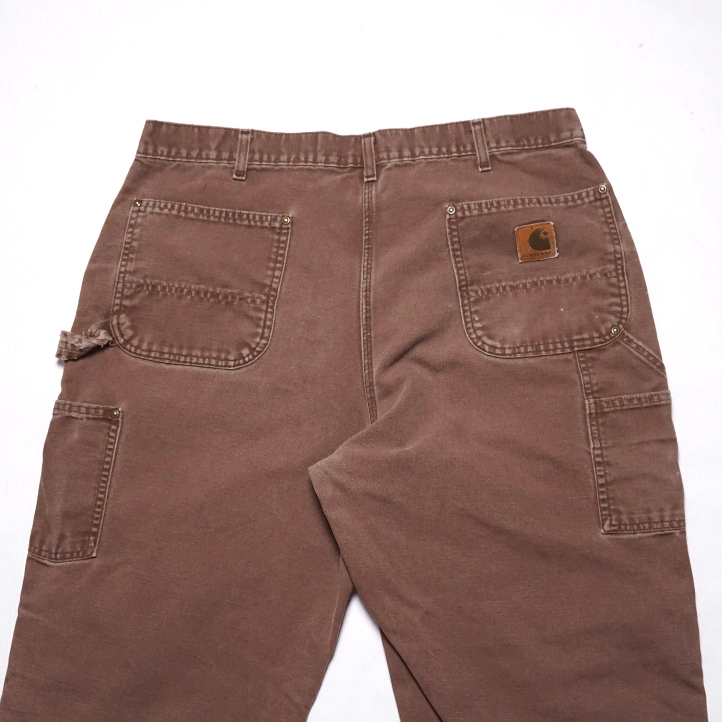 1990s Carhartt Double Knee "Brown" Size: 37W/32L