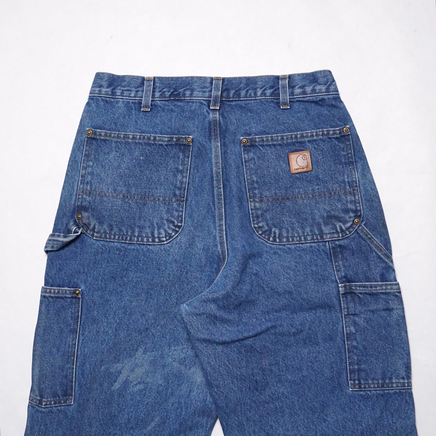 2000s Carhartt Double Knee "Denim" Size: 31W/33L