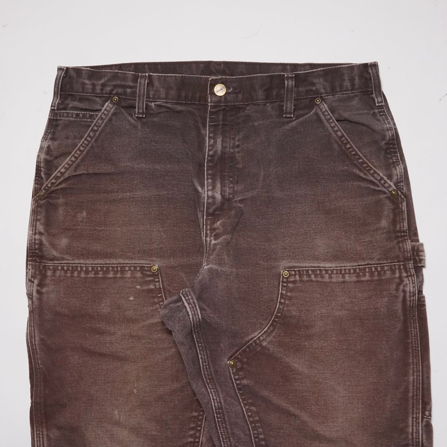 2000s Carhartt Double Knee "Brown" Size: 35W/30L