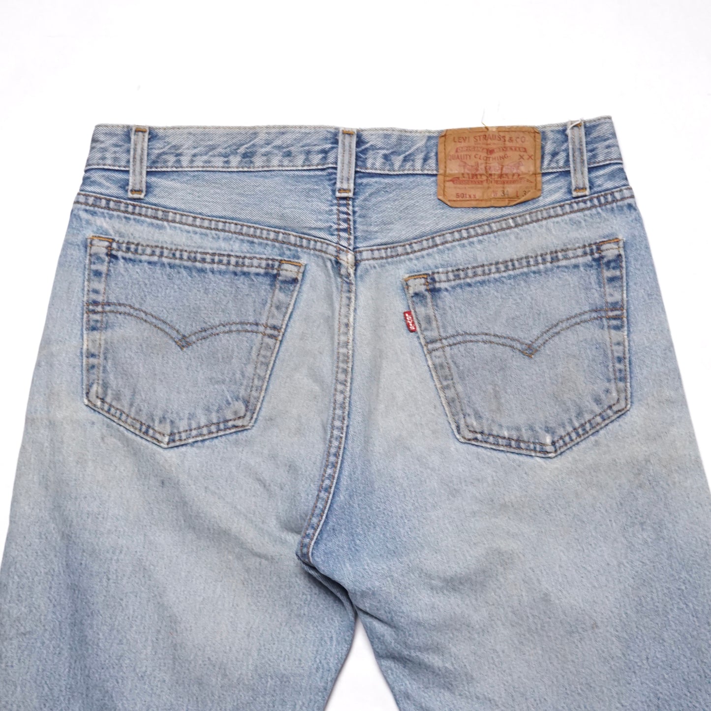 1990s Levi 501 "Distressed" Size: 32W/33L