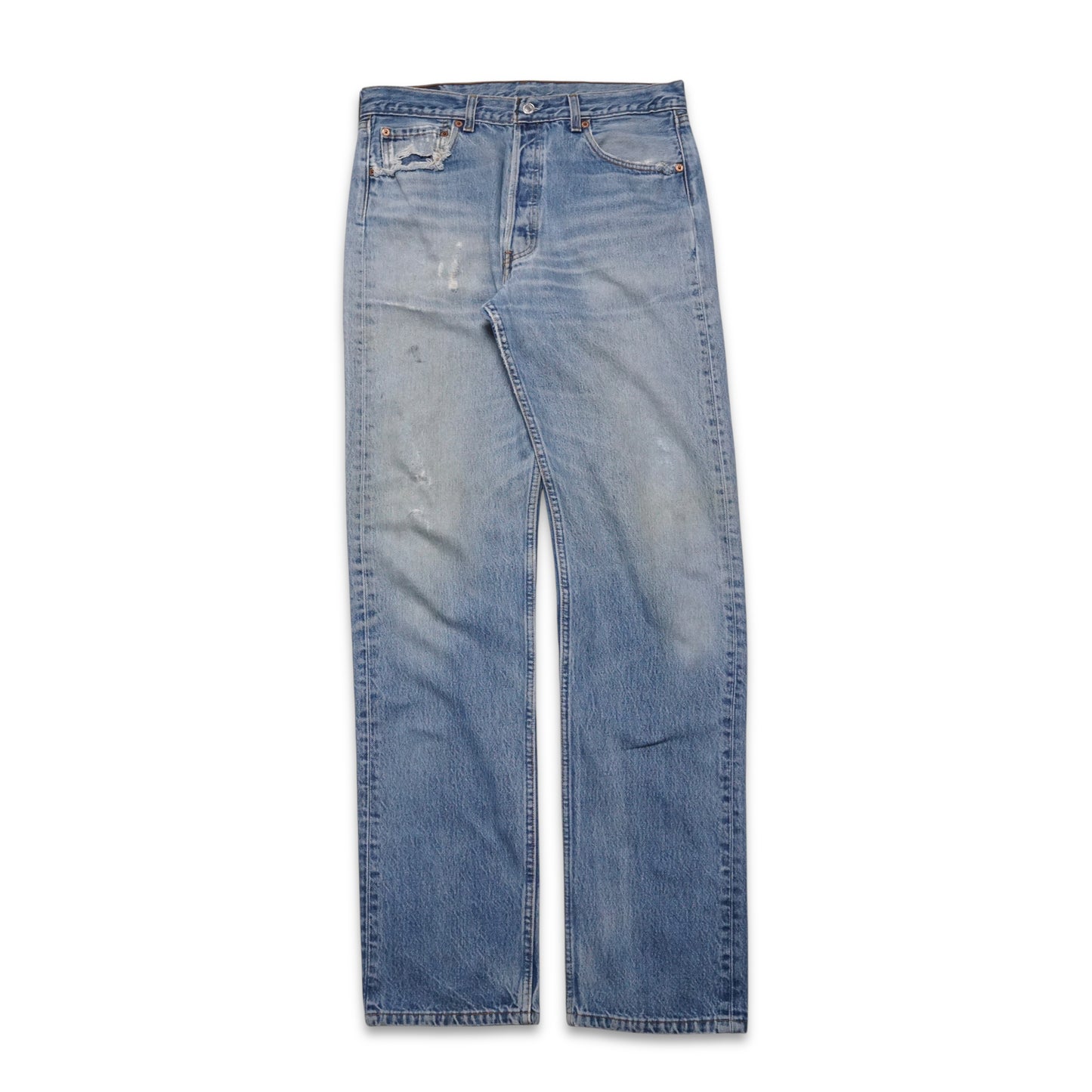 1990s Levi 501 "Light Wash" Size: 33W/35L
