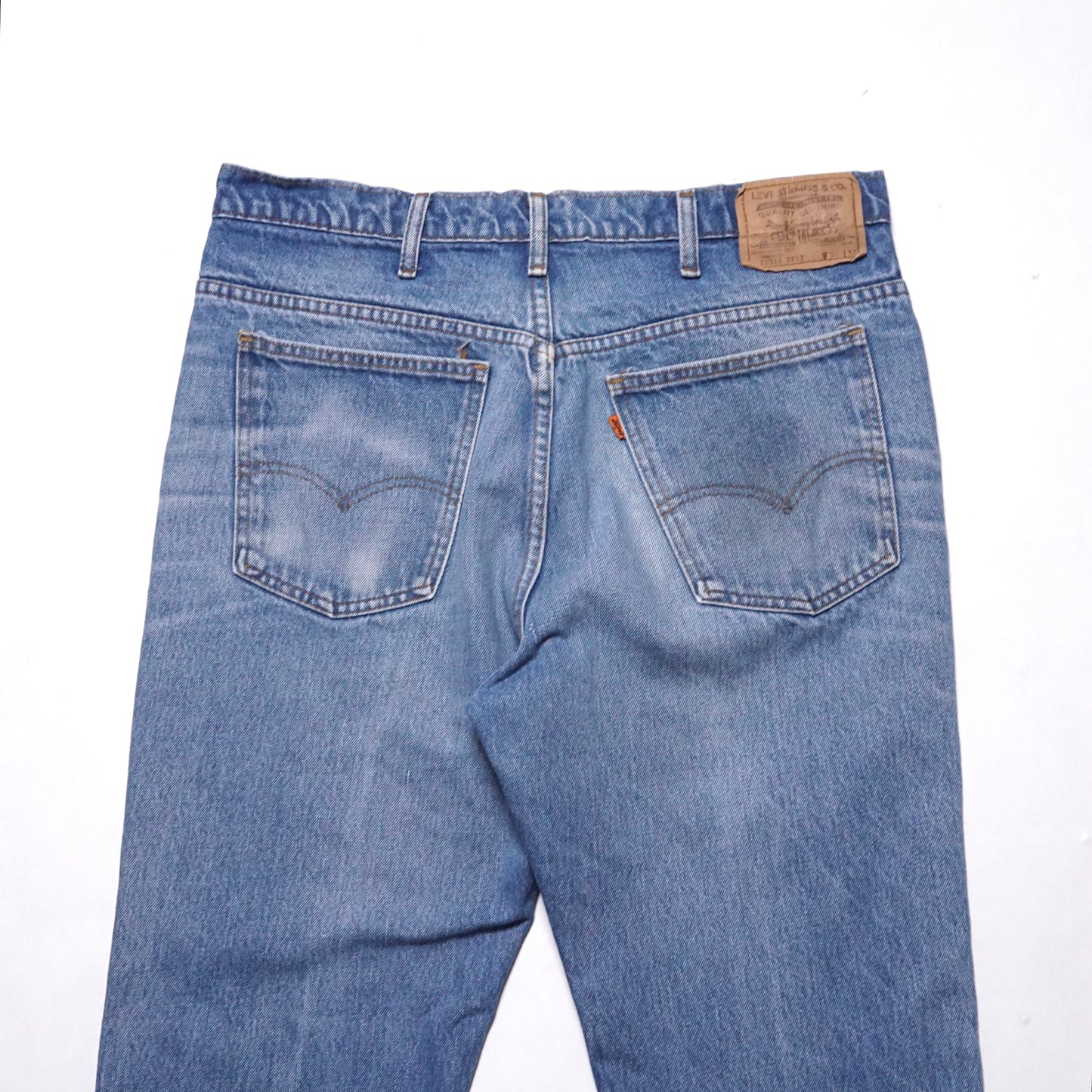 1980s Levi 517 Orange Tab "Sand" Size: 35W/31L