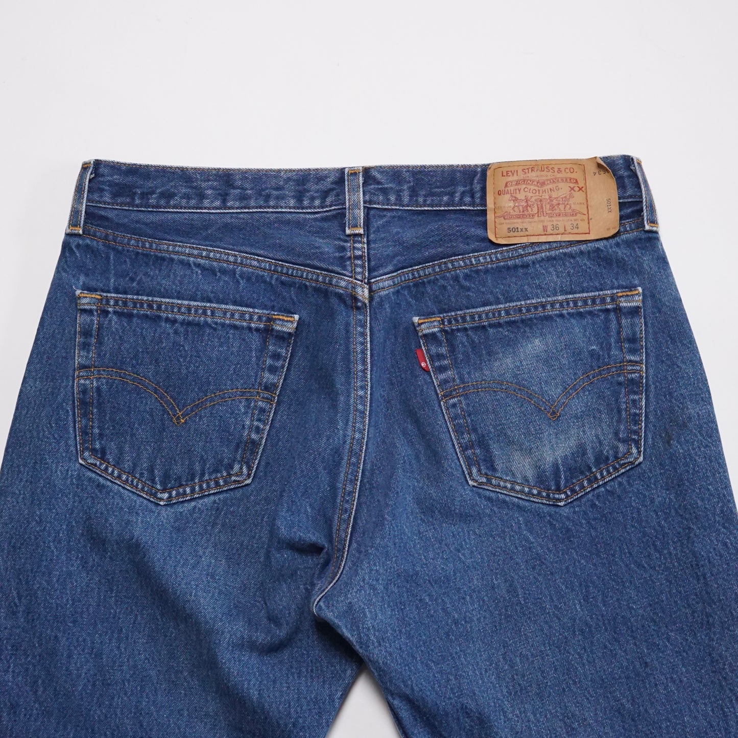 1990s Levi 501 "Indigo" Size: 34W/32L