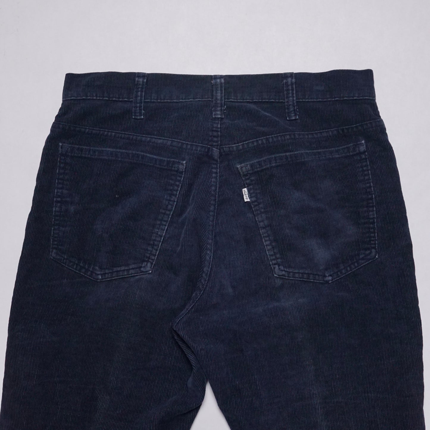 1970s Levi 517 Corduroy “Navy” Size: 32W/31L