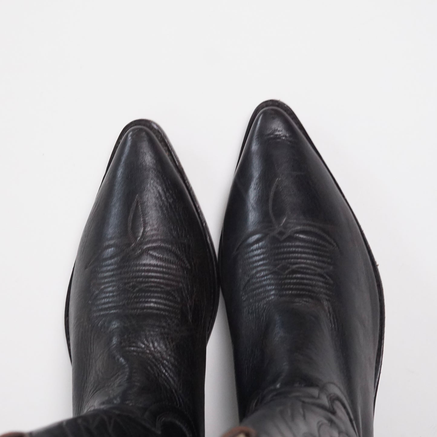 2000s Cowboy Boot "Black" Size: 9.5M