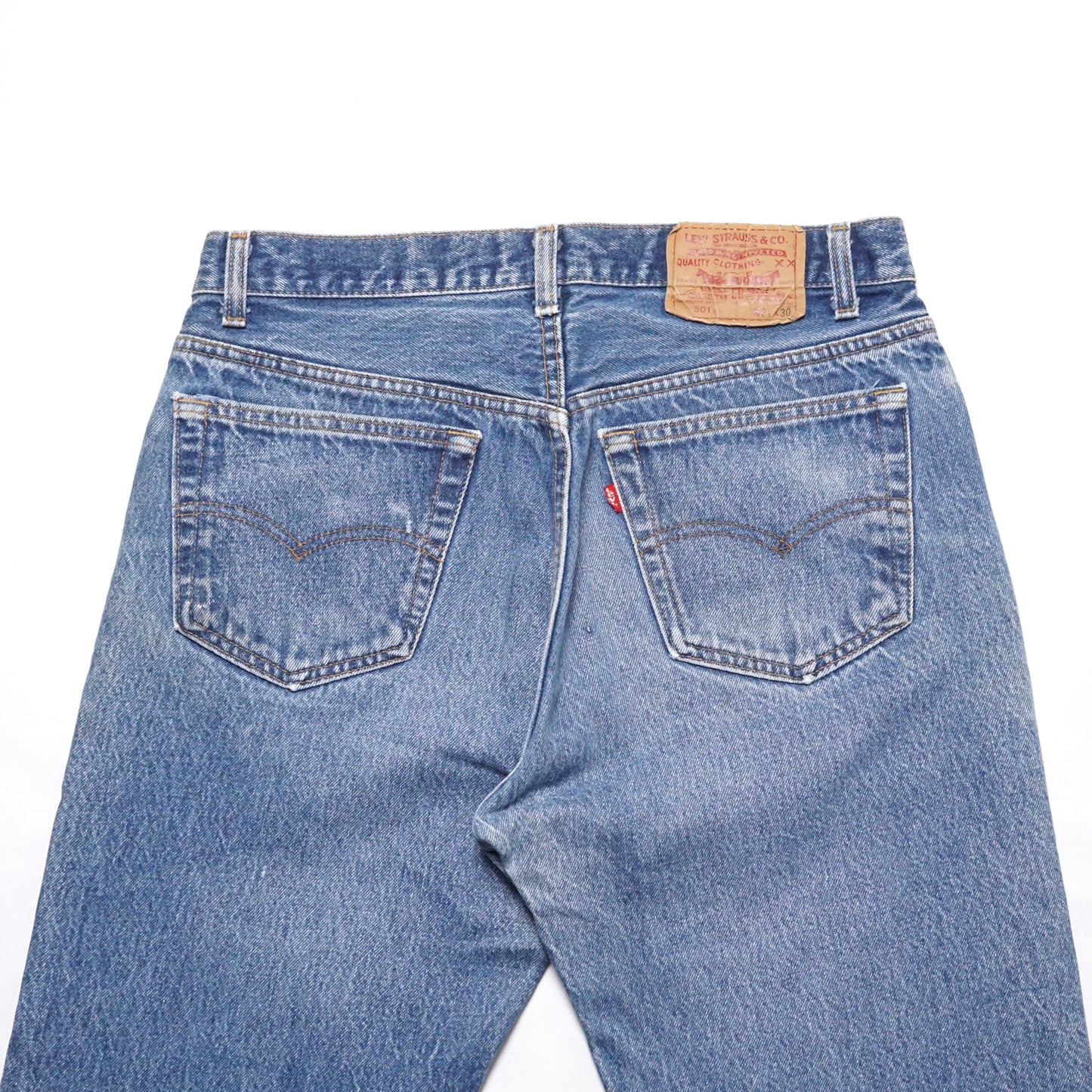 1980s Levi 501 "Stone" Size: 31W/28L
