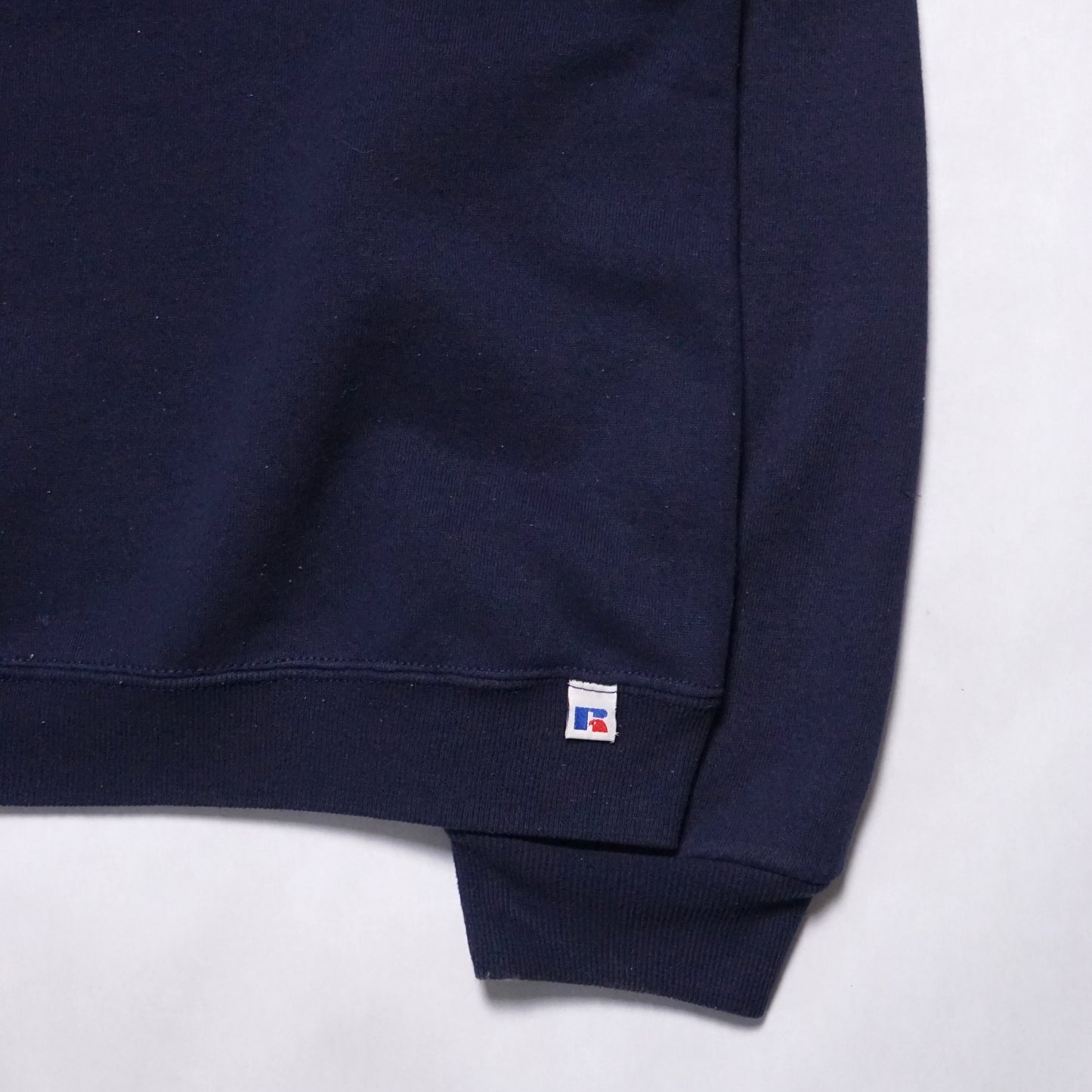 1990s Russell Athletic Sweatshirt "Navy" Size: L/XL