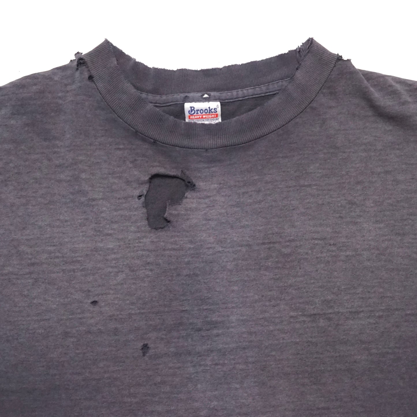 1990s Black Blank "Thrashed" Size: L/XL
