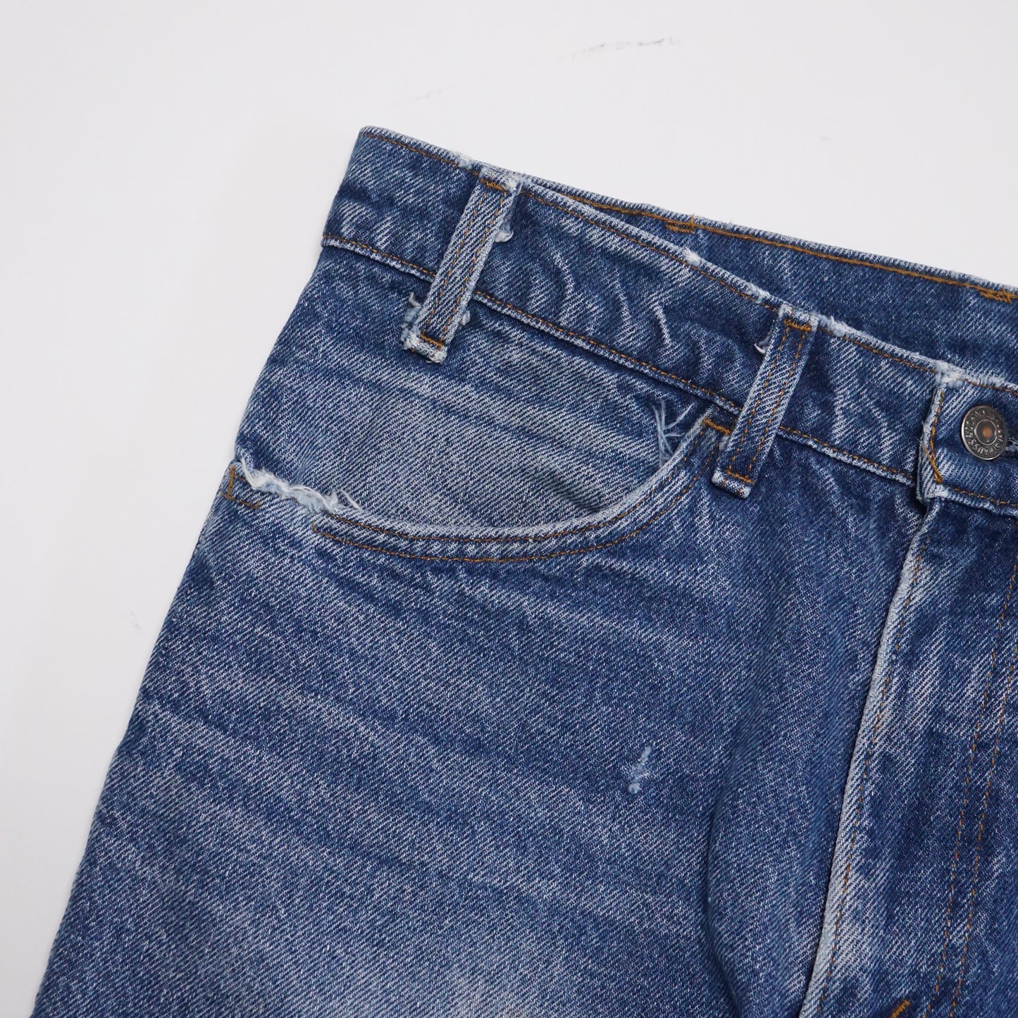 1970s Levi 646 Flares "Indigo" Size: 32W/31L