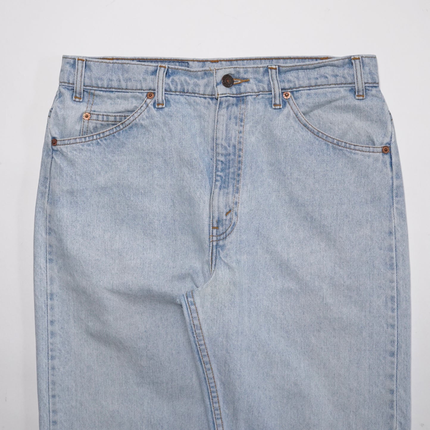 1990s Levi 505 Orange Tab "Light Wash" Size: 32W/30L
