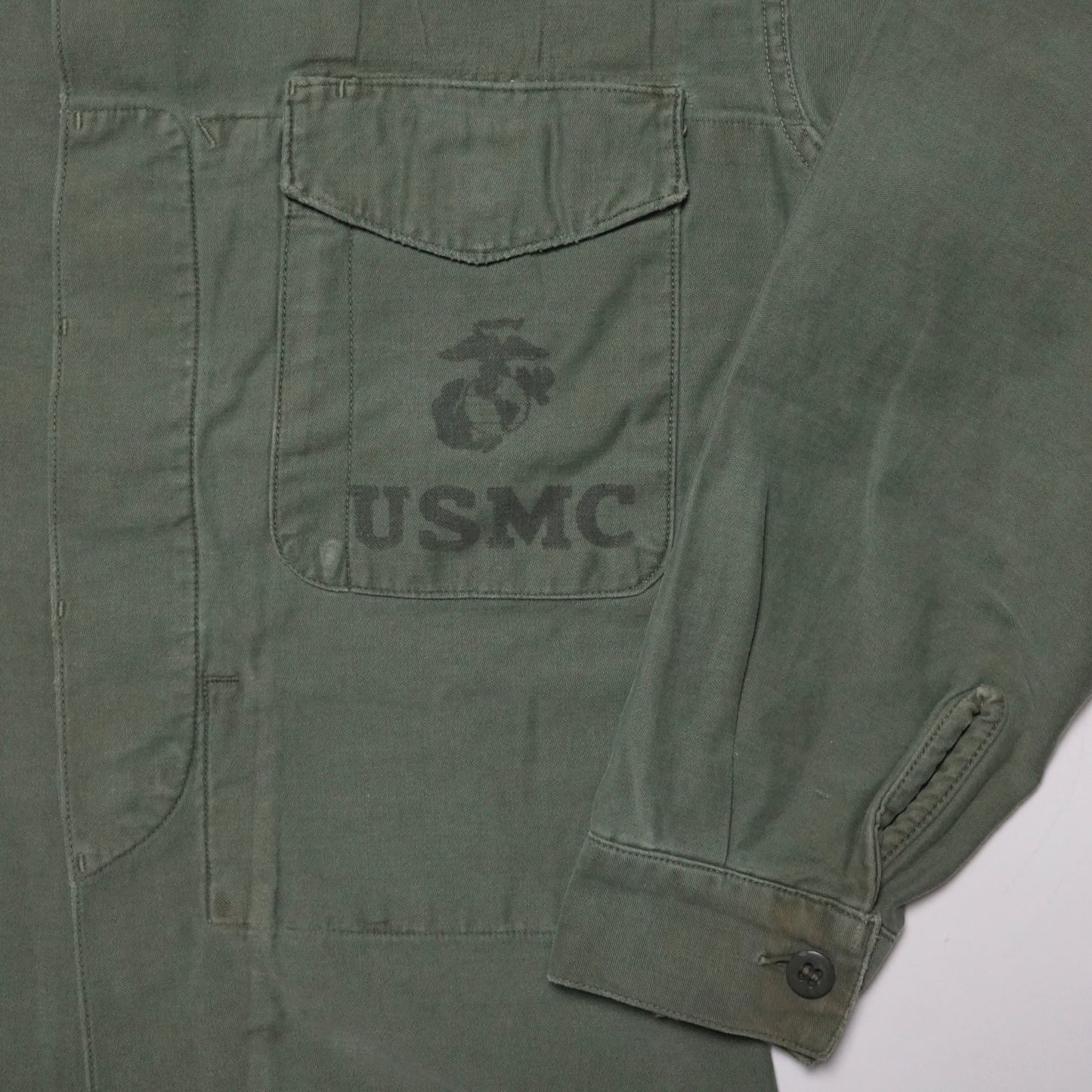 1960s Military P-56 Utility Shirt Size: M