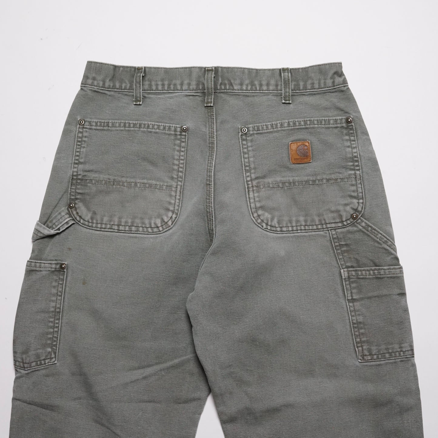 2000s Carhartt Double Knee “Olive” Size: 31W/27L