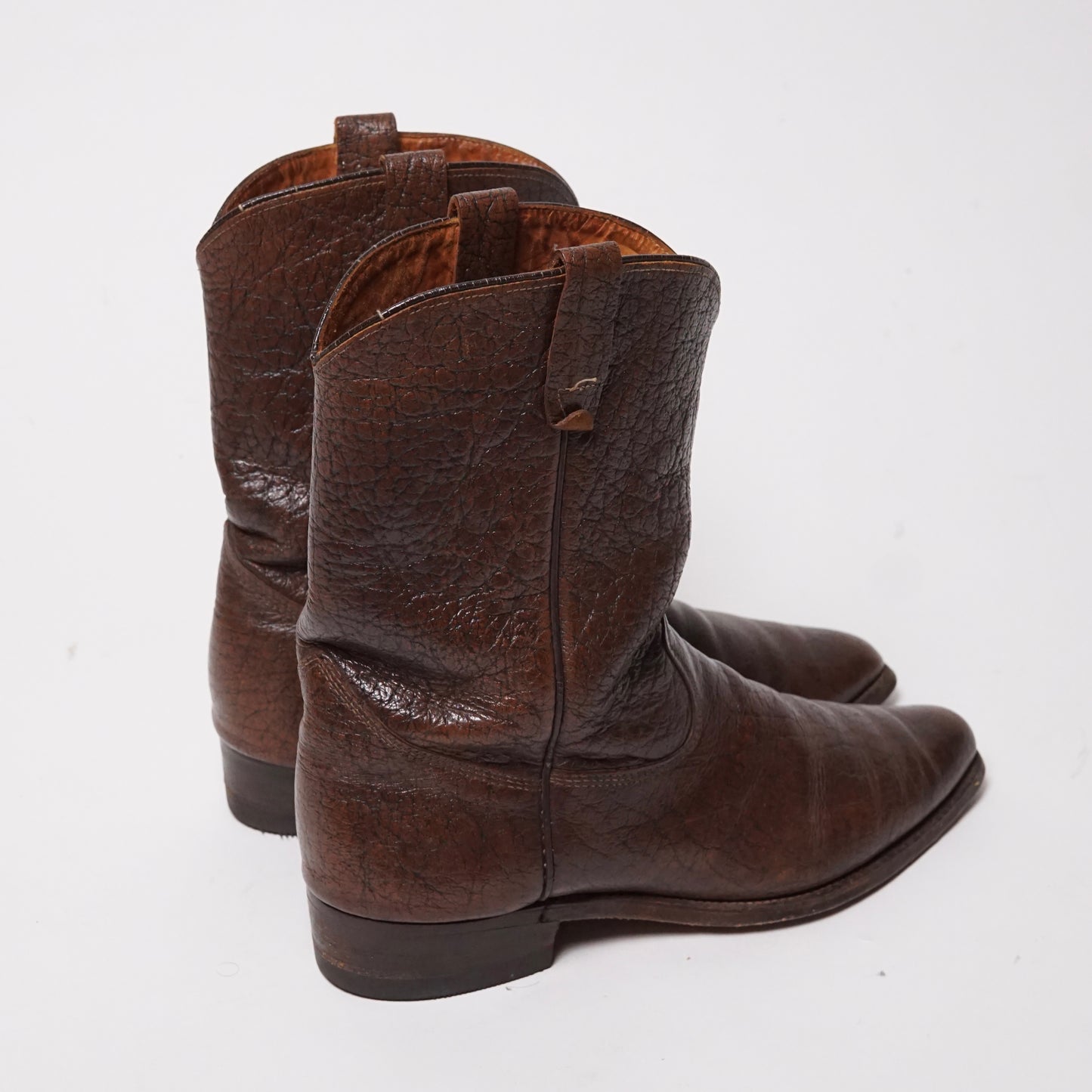 1980s Rancher Cowboy Boot “Brown” Size: 10M