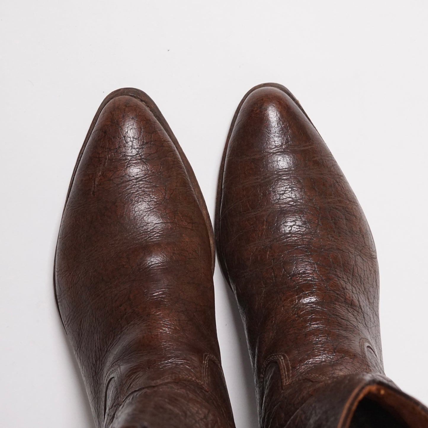 1980s Rancher Cowboy Boot “Brown” Size: 10M
