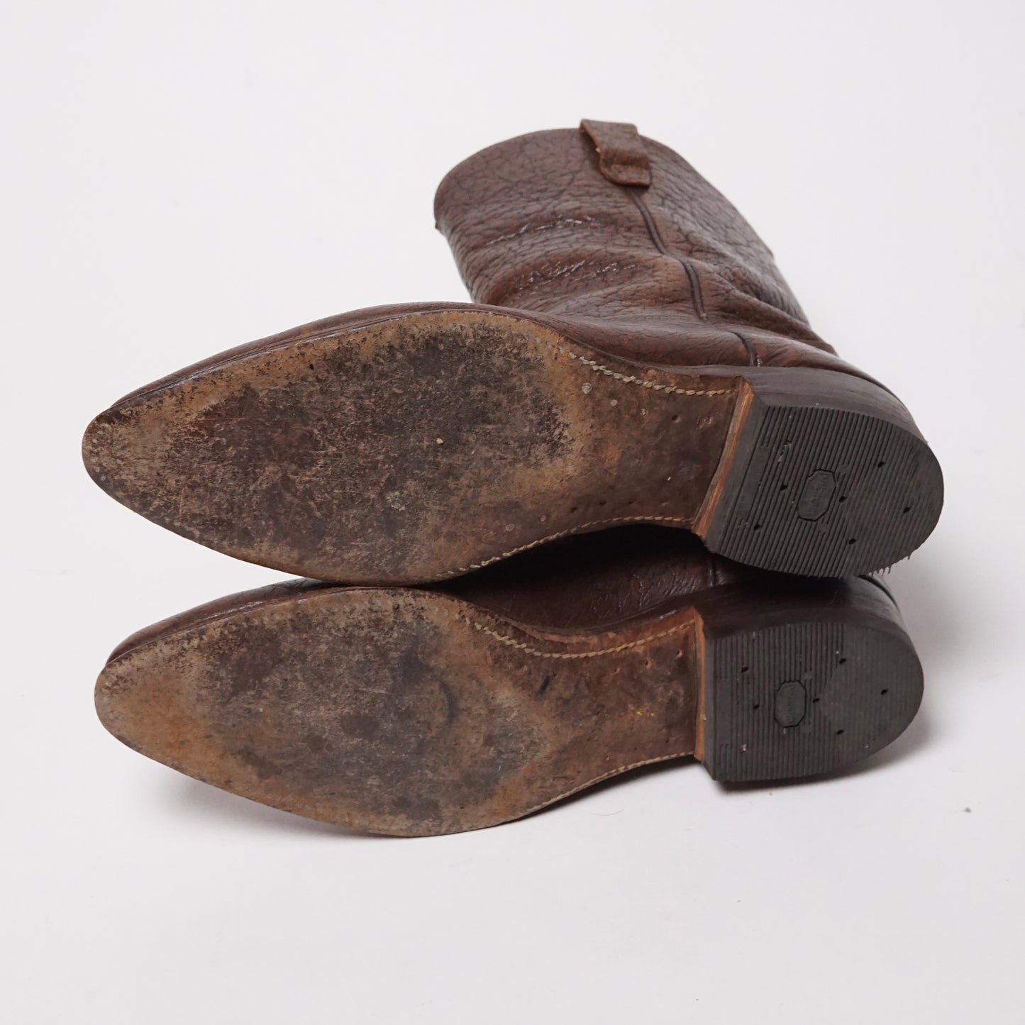1980s Rancher Cowboy Boot “Brown” Size: 10M