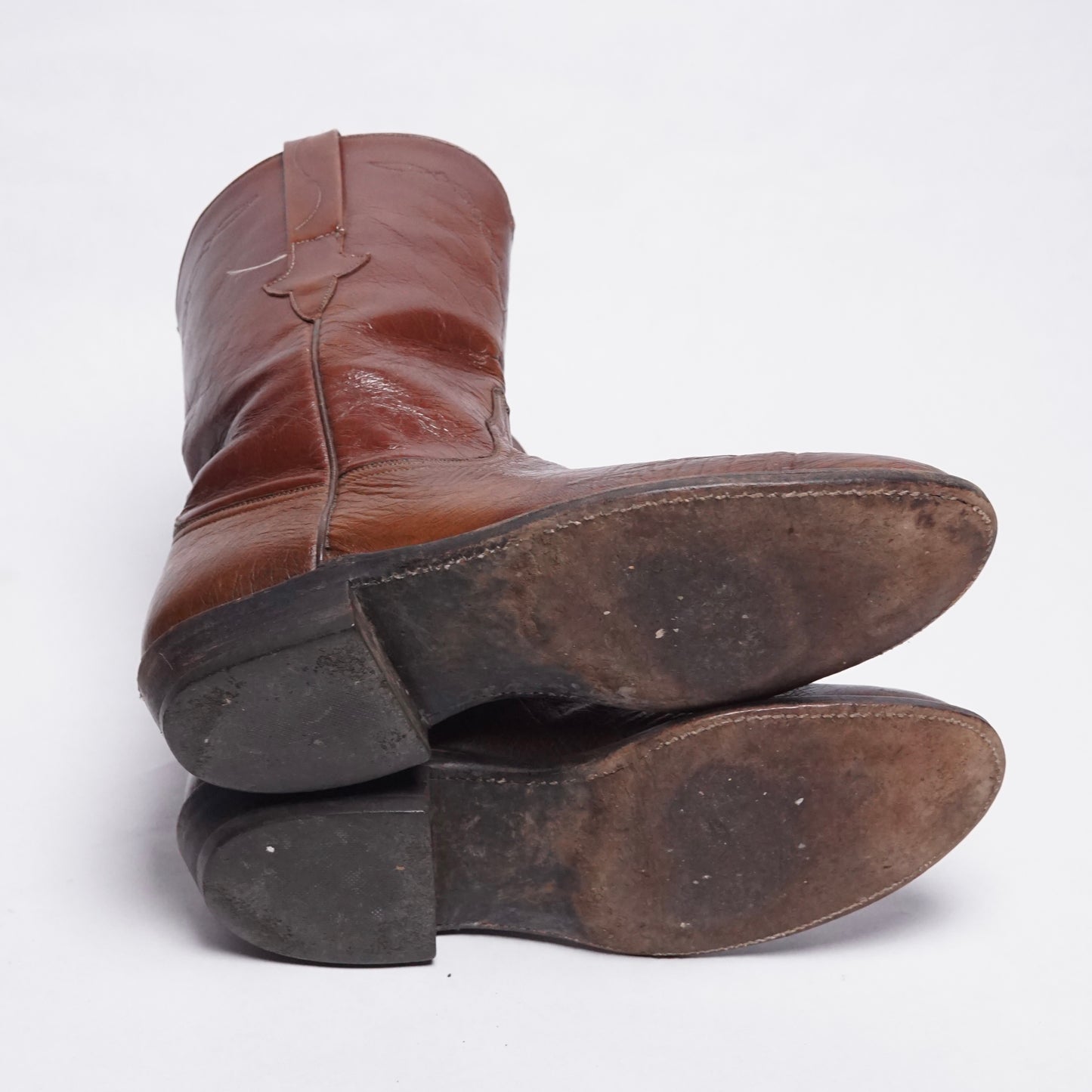 1990s Lucchese Cowboy Boot “Ostrich” Size: 9M