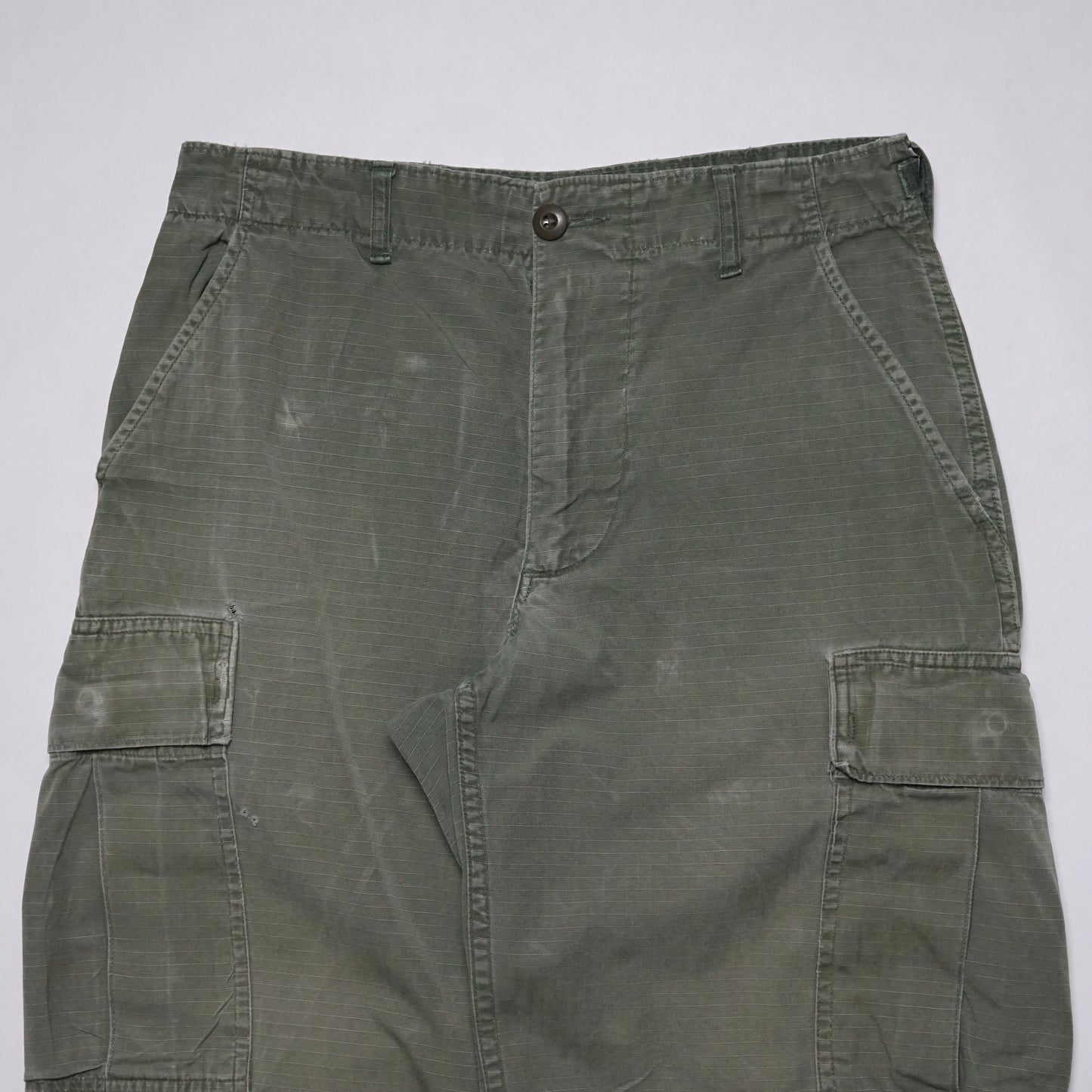 1960s Military Poplin Jungle Cargo Pant Size: S