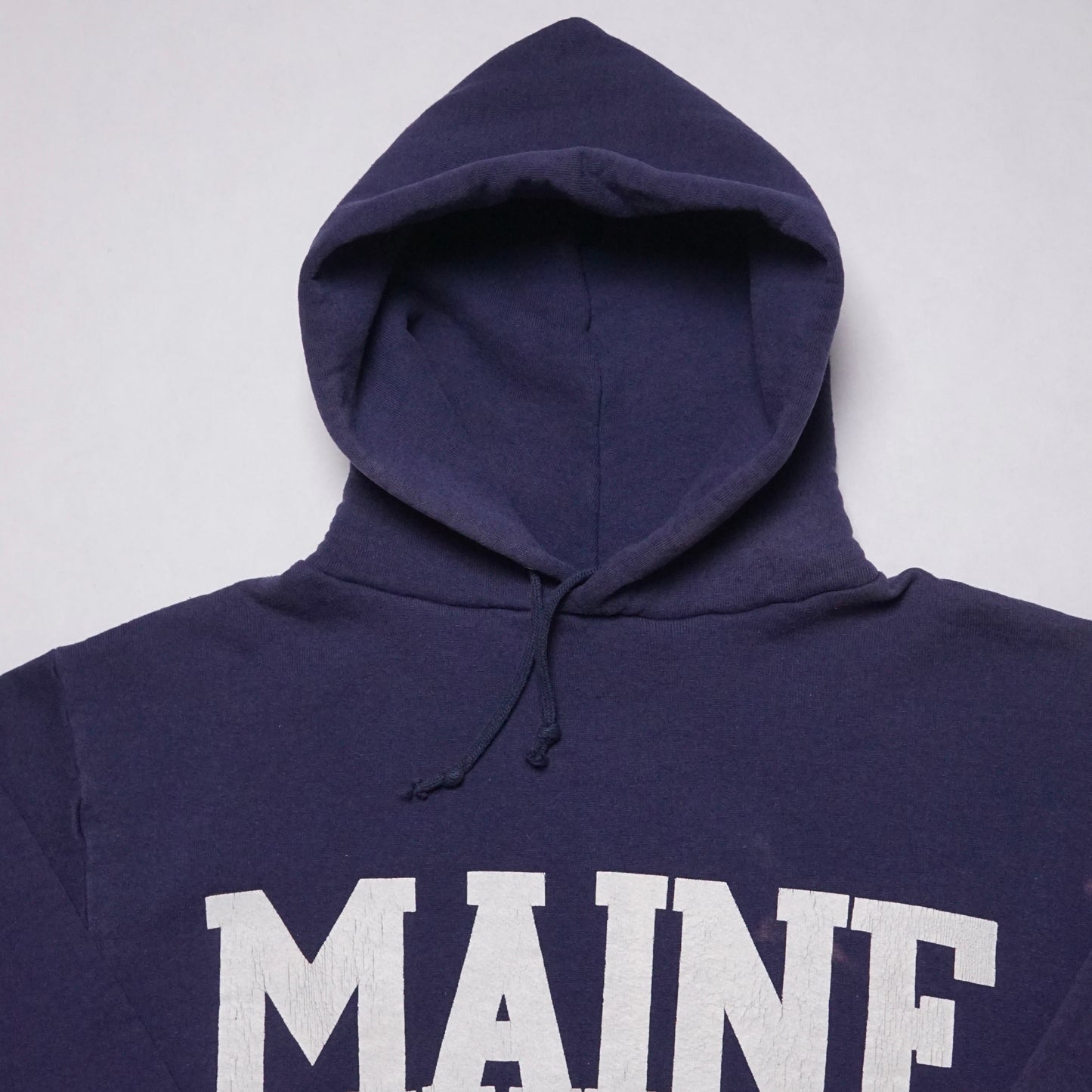 1980s Maine Hoodie “Navy” Size: S