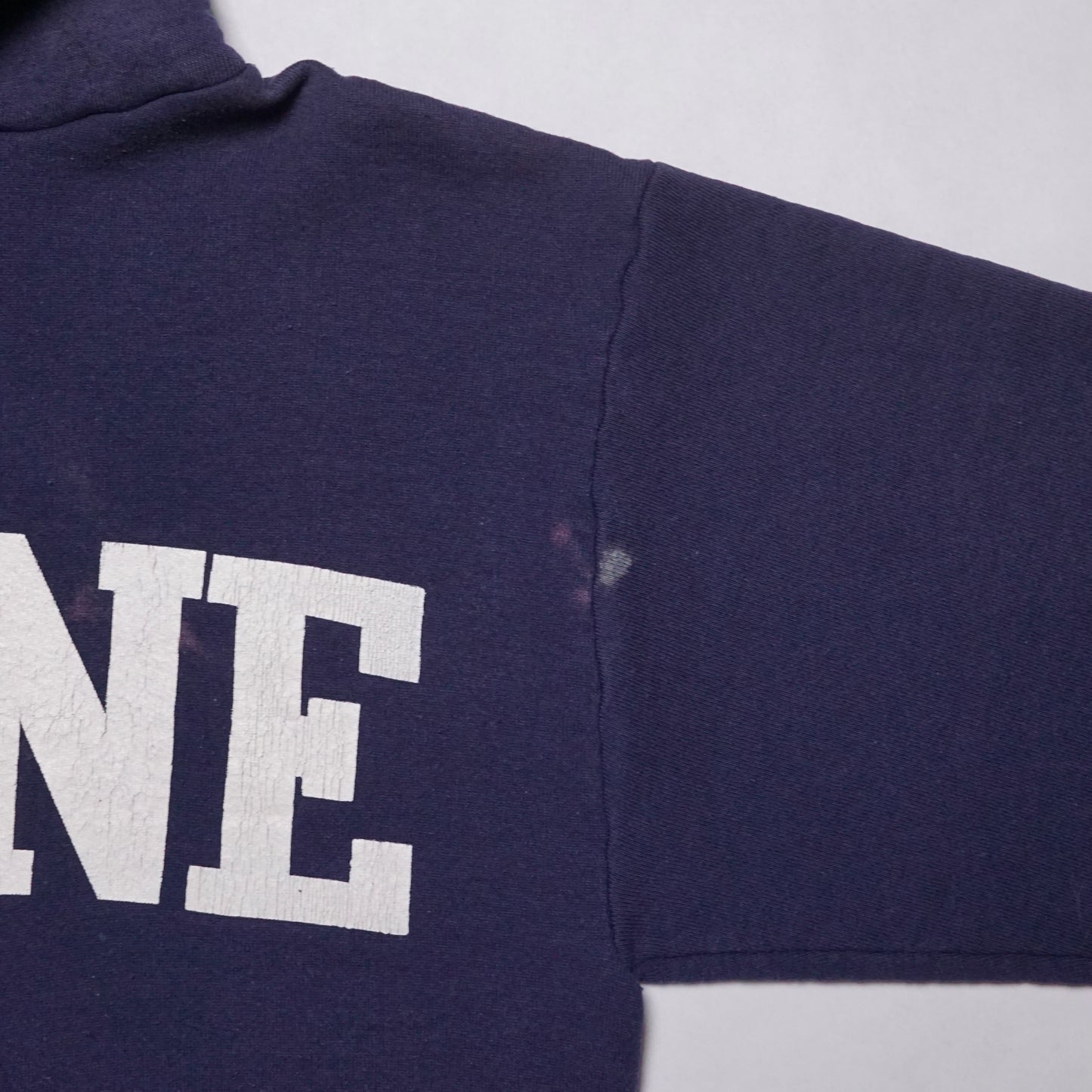1980s Maine Hoodie “Navy” Size: S