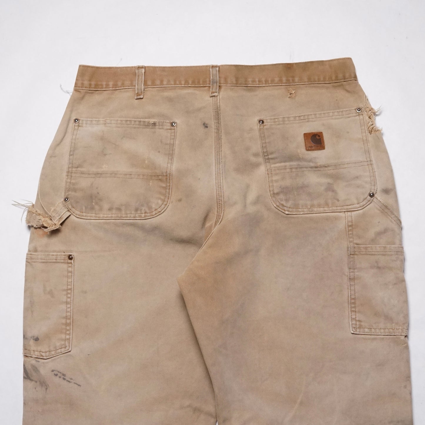 2000s Carhartt Double Knee "Oil Stain" Size: 36W/31L
