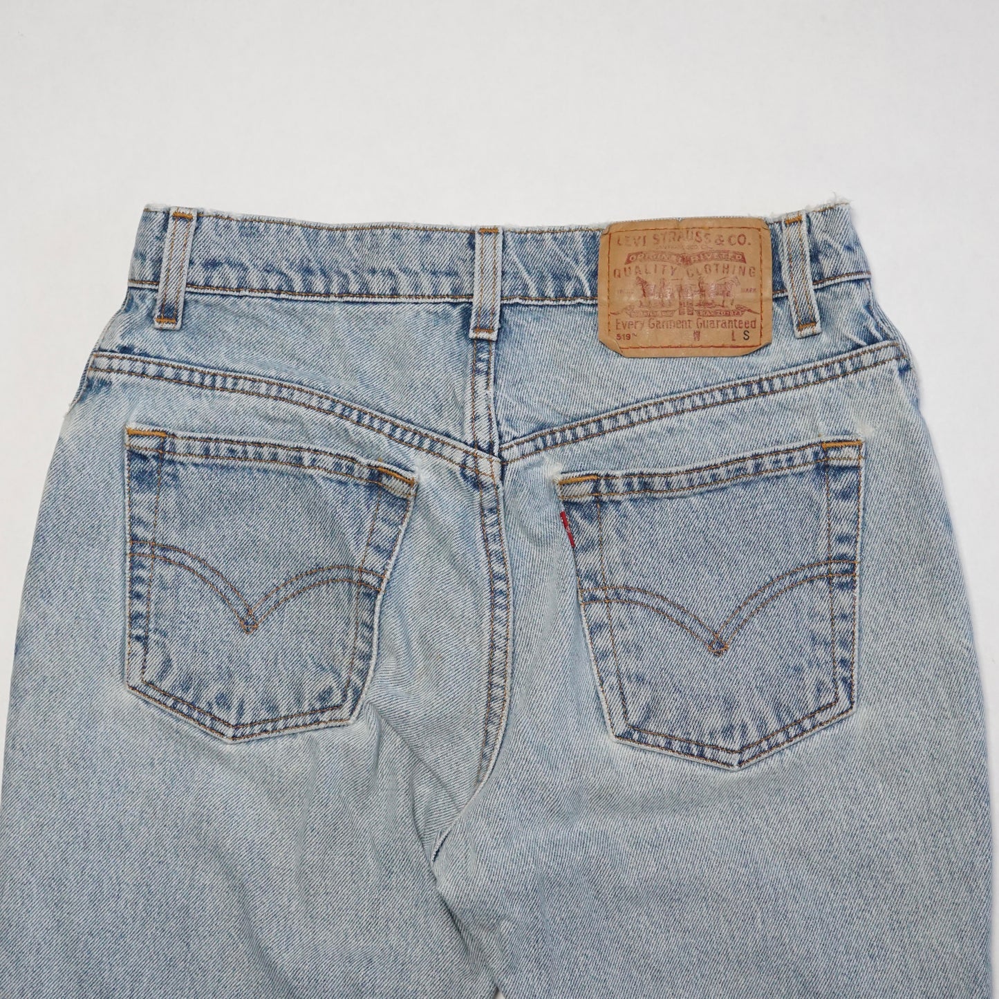 1990s Levi 519 "Light Wash" Size: 28W/30L