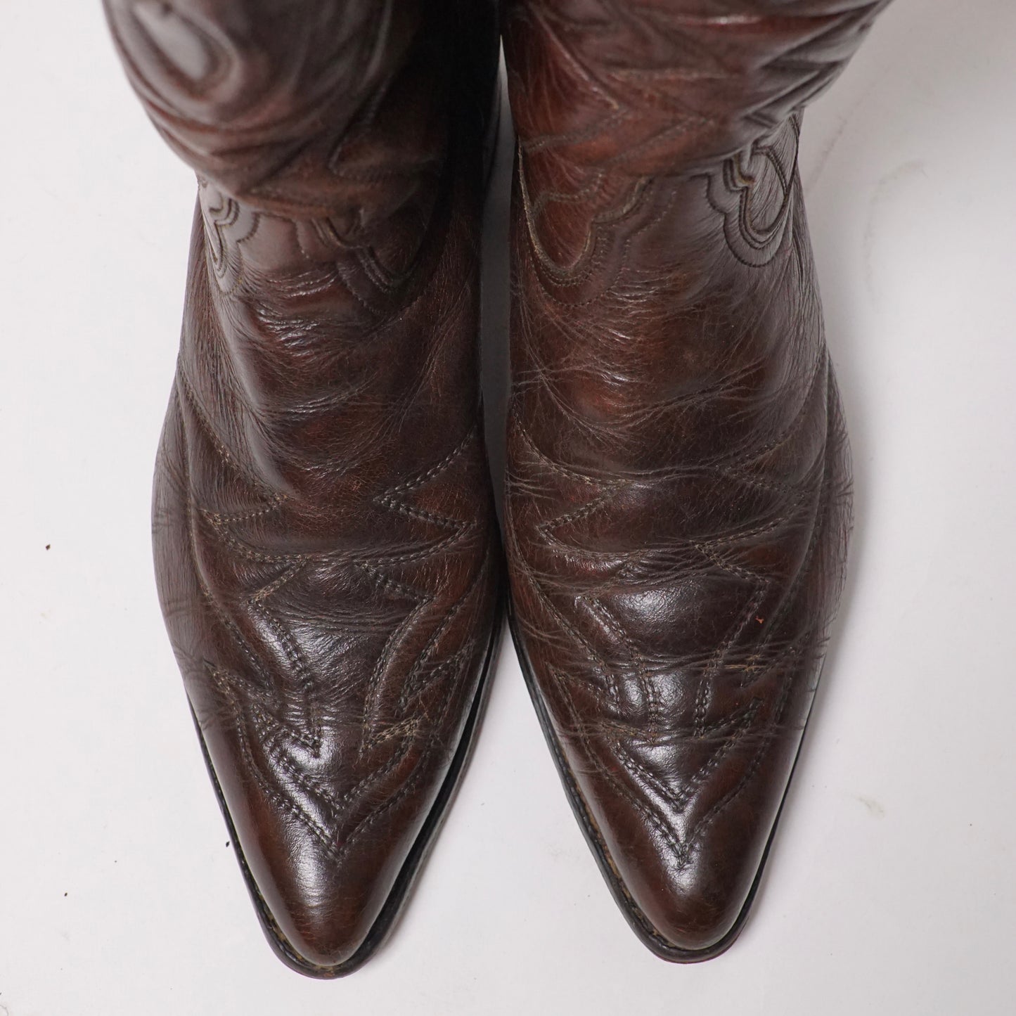 1980s Durango Cowboy Boot “Brown” Size: 9.5M